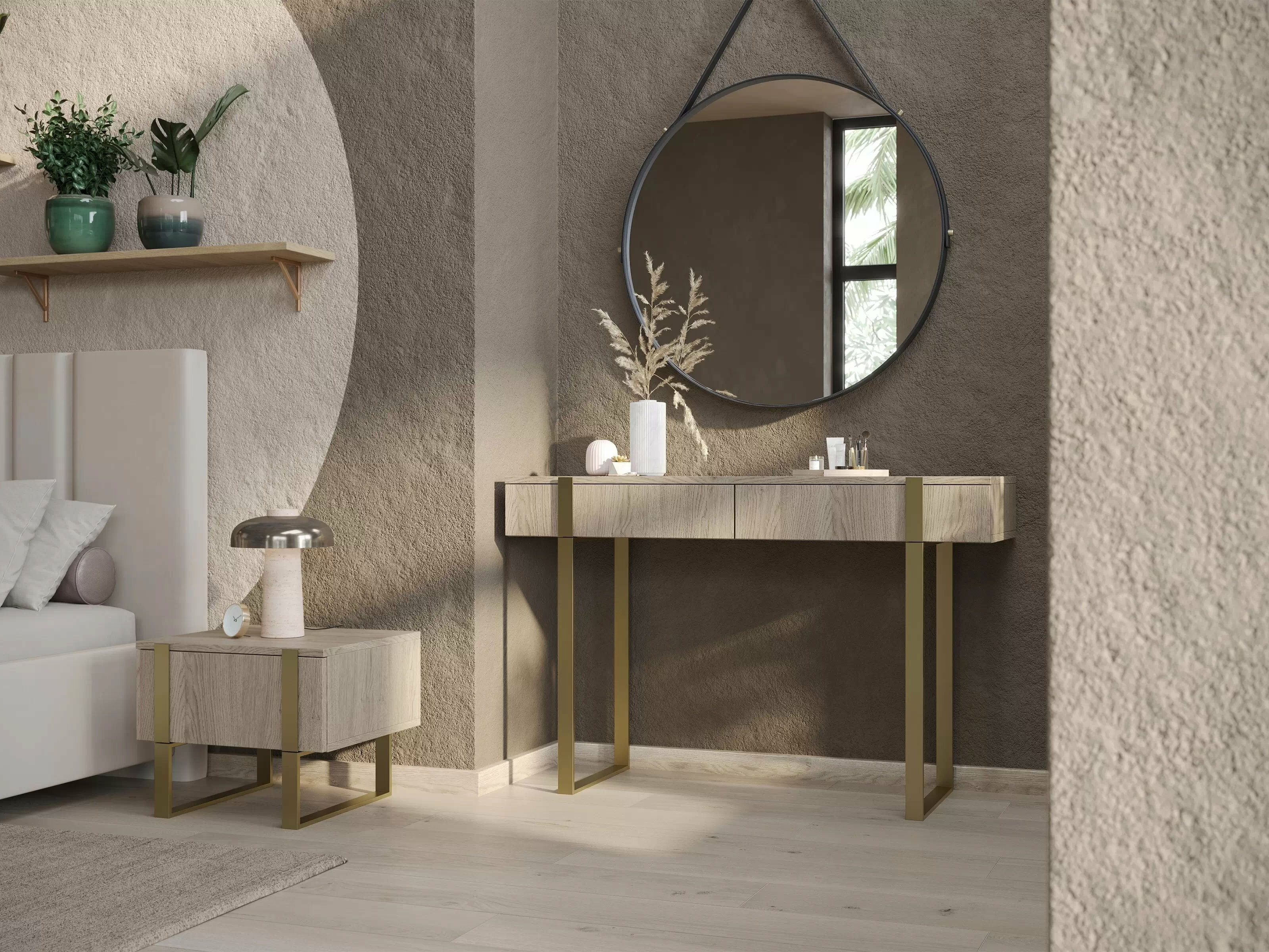 Yöpöytäsetti Lortesu 111