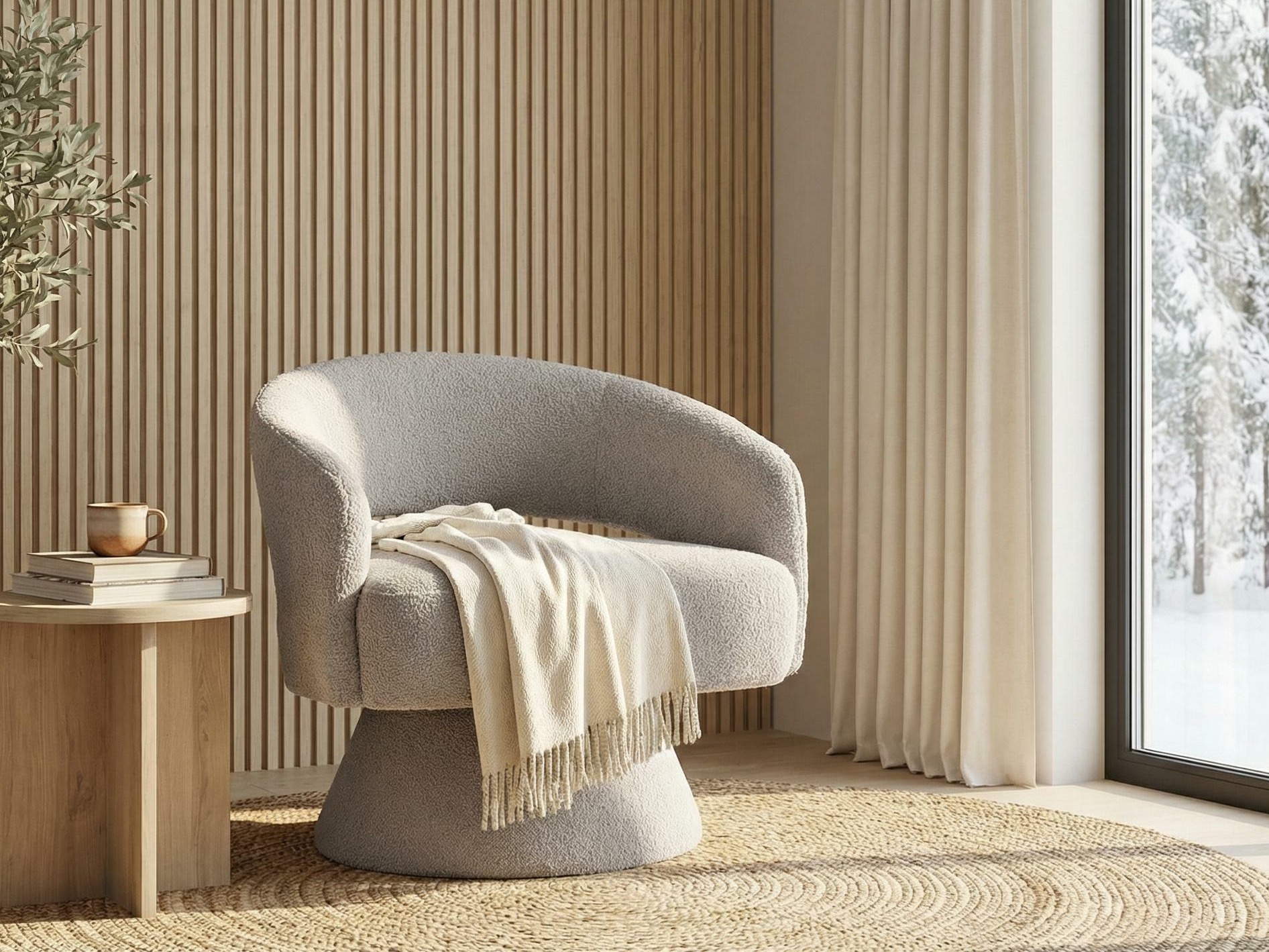 Nojatuoli Comfivo Messis (Harmaa)