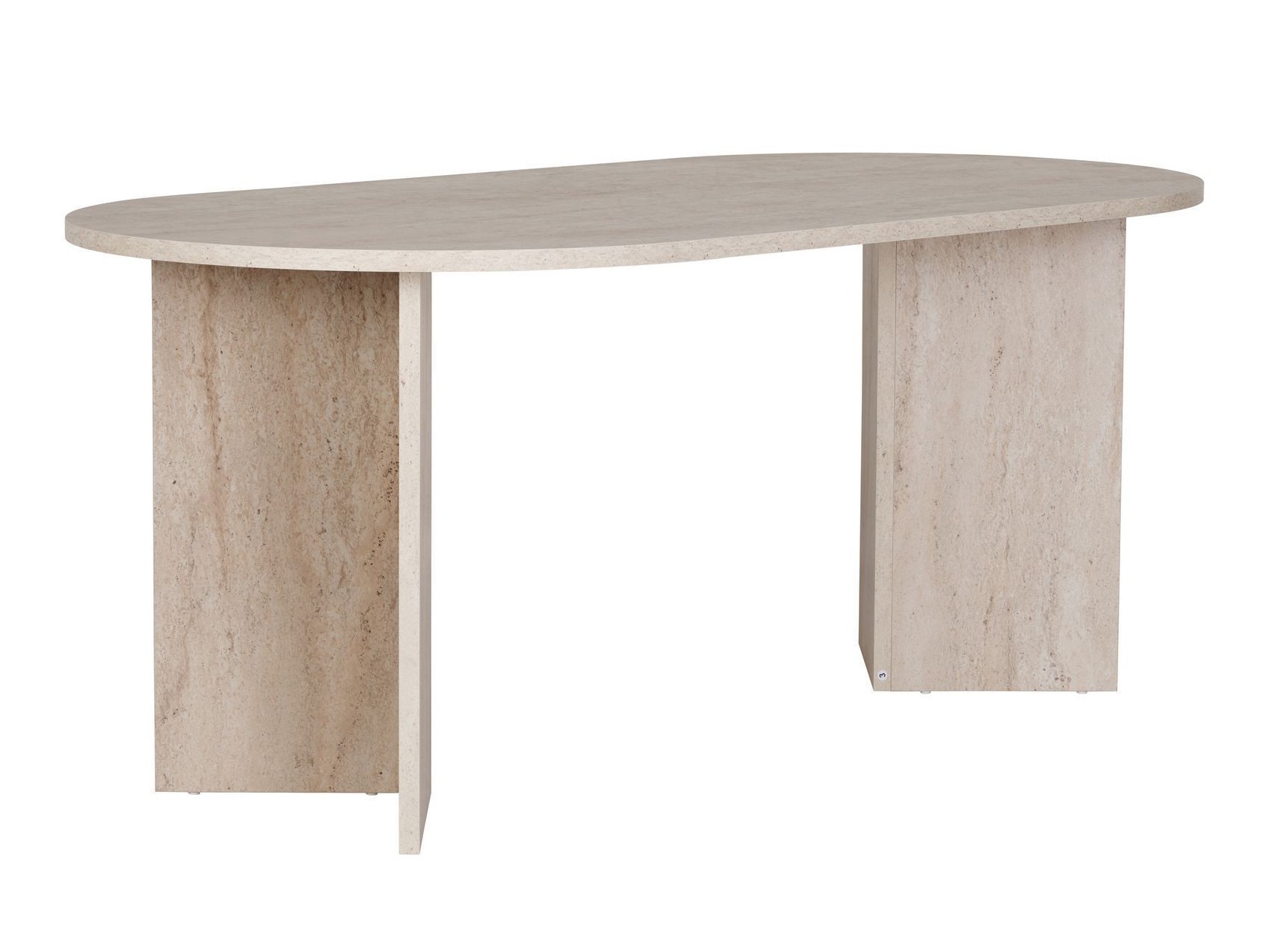 Pöytä Novato 131 (Kevyt travertiini)