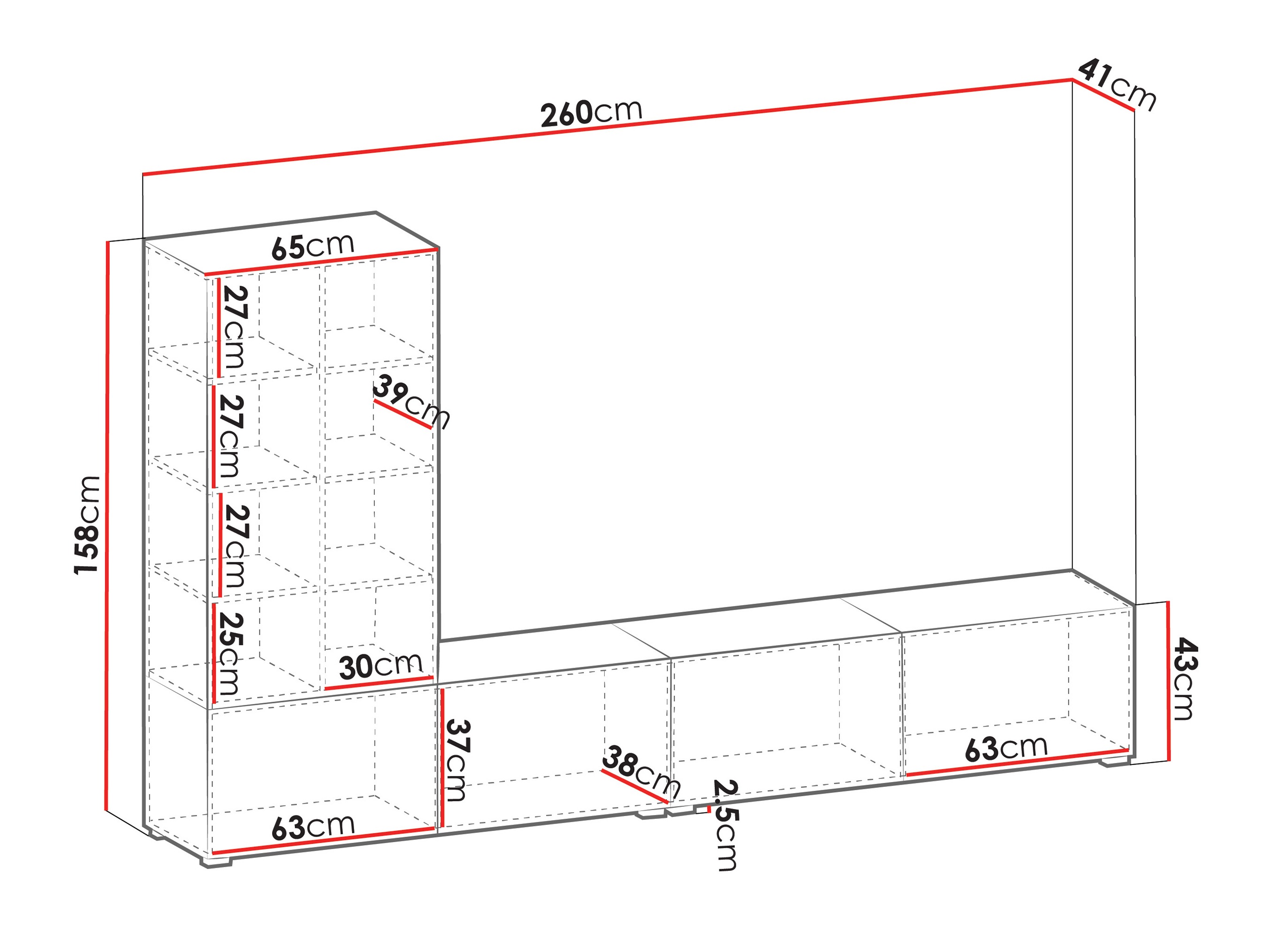 Olohuonesetti Comfivo 498