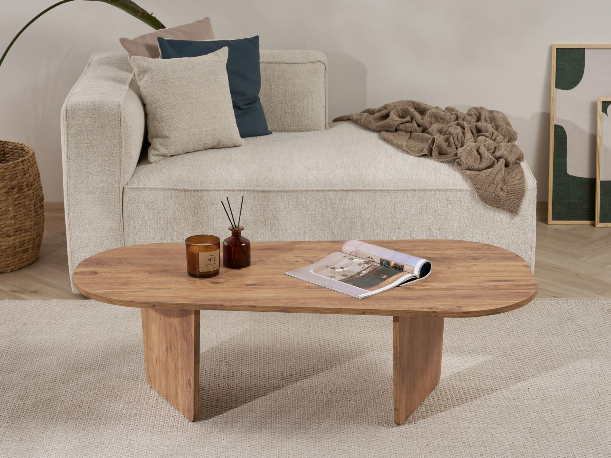 Sohvapöytä Novato 135 (Mänty)