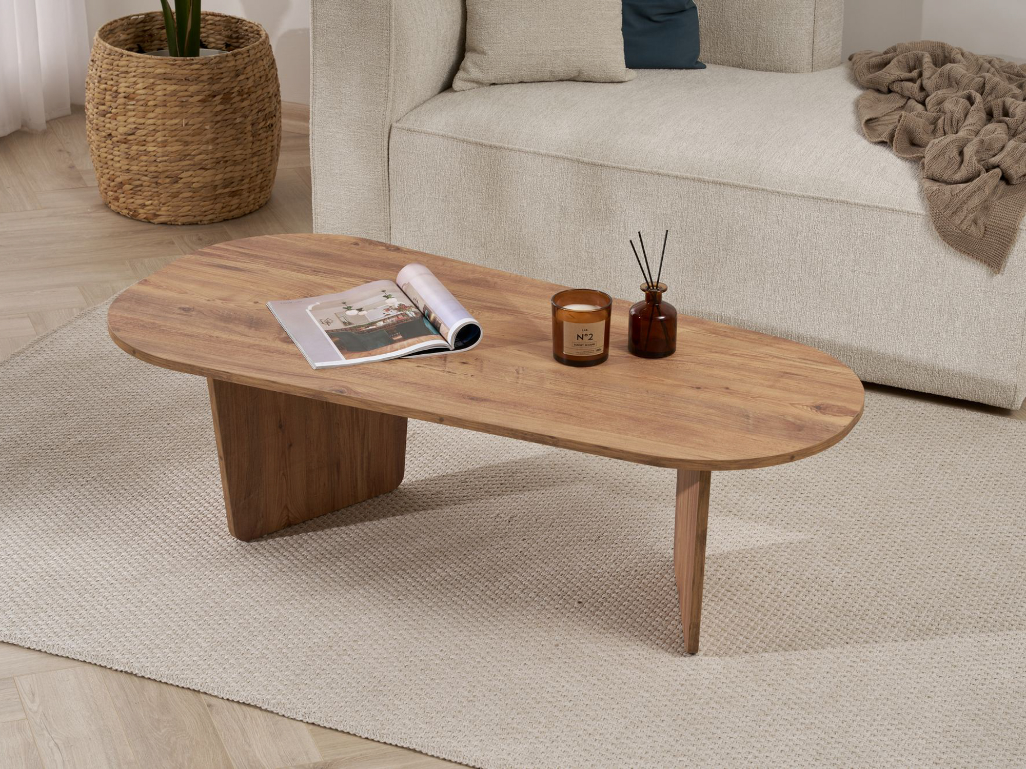 Sohvapöytä Novato 135 (Mänty)