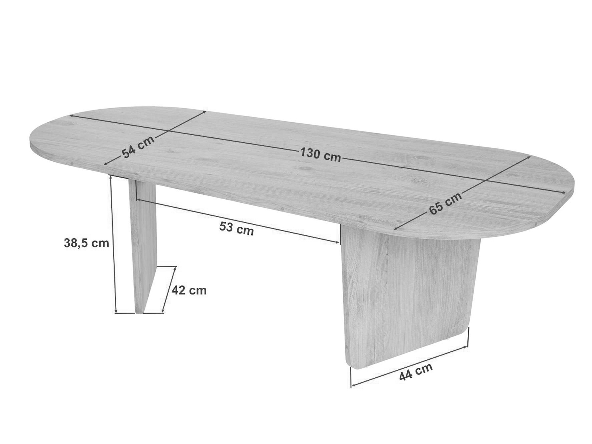 Sohvapöytä Novato 135 (Mänty)
