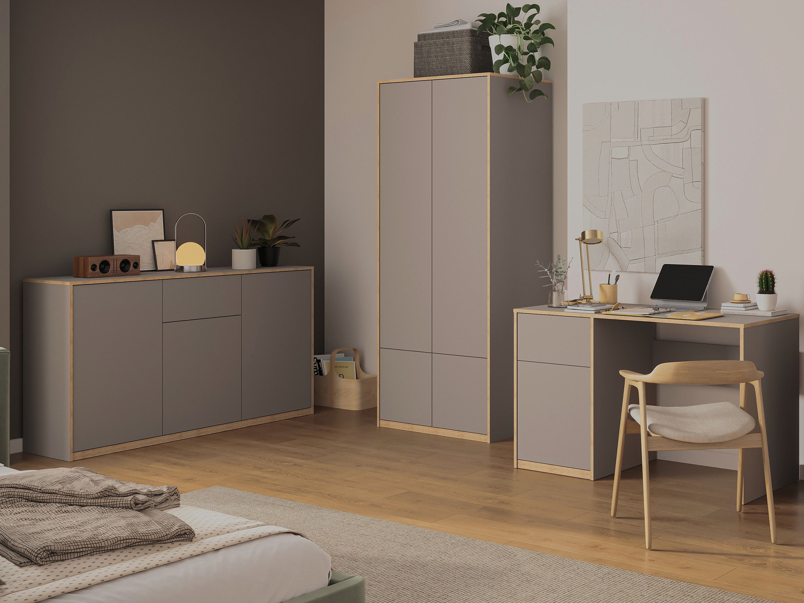 Lipasto Fivetri 100 (Harmaa ruskea)