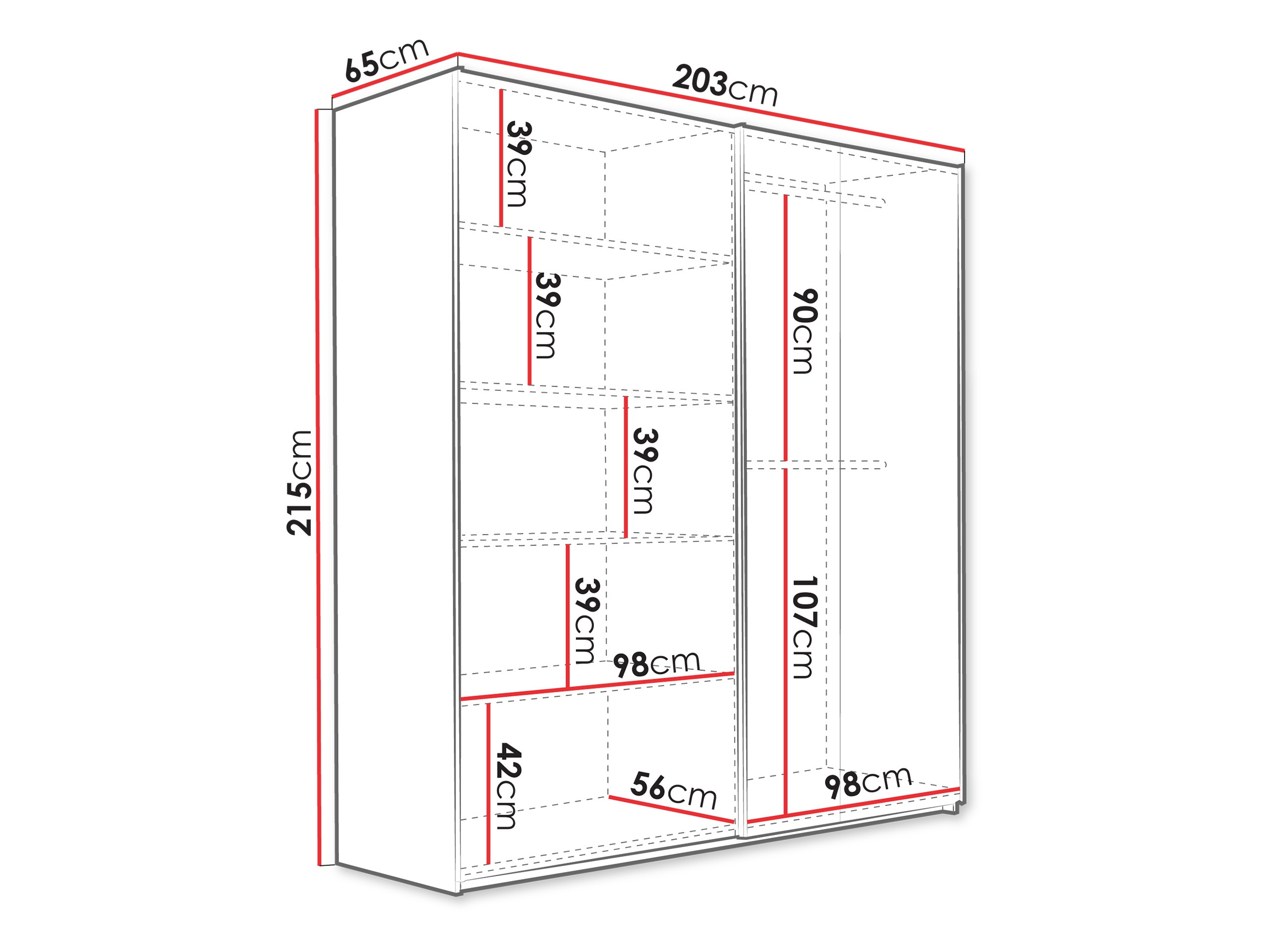 Vaatekaappi Honolulu 267