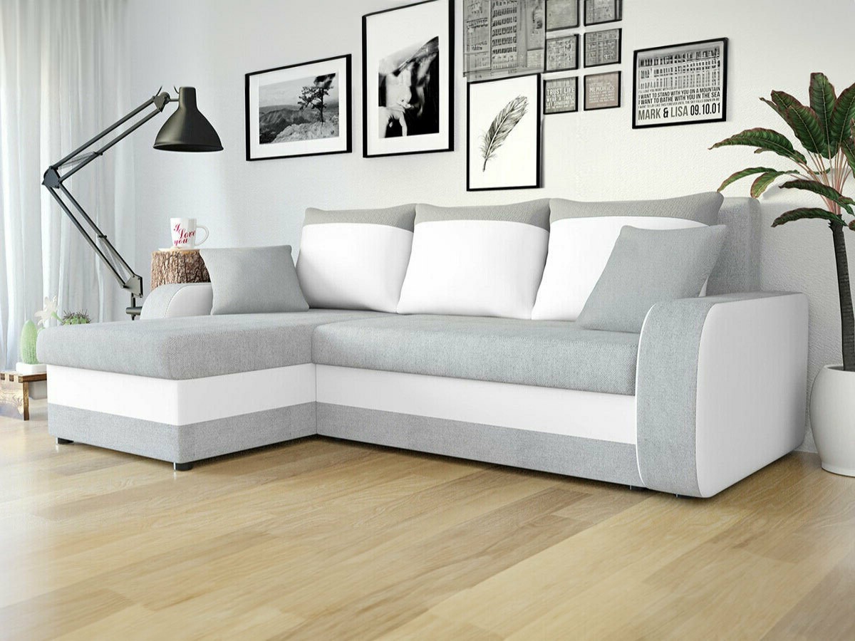 Kulmasohva Comfivo 135 (Enzo 162 + Rain 01)