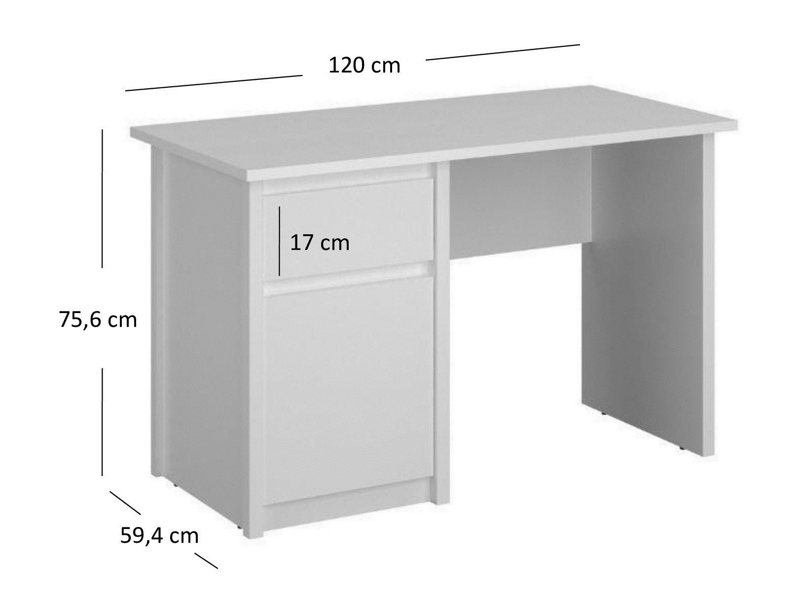 Työpöytä Lomleve 100