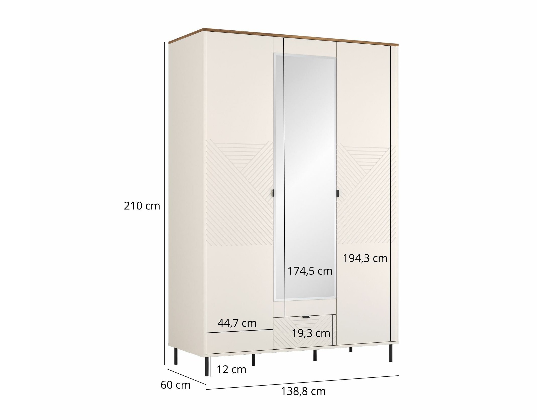 Vaatekaappi Novtivu 114