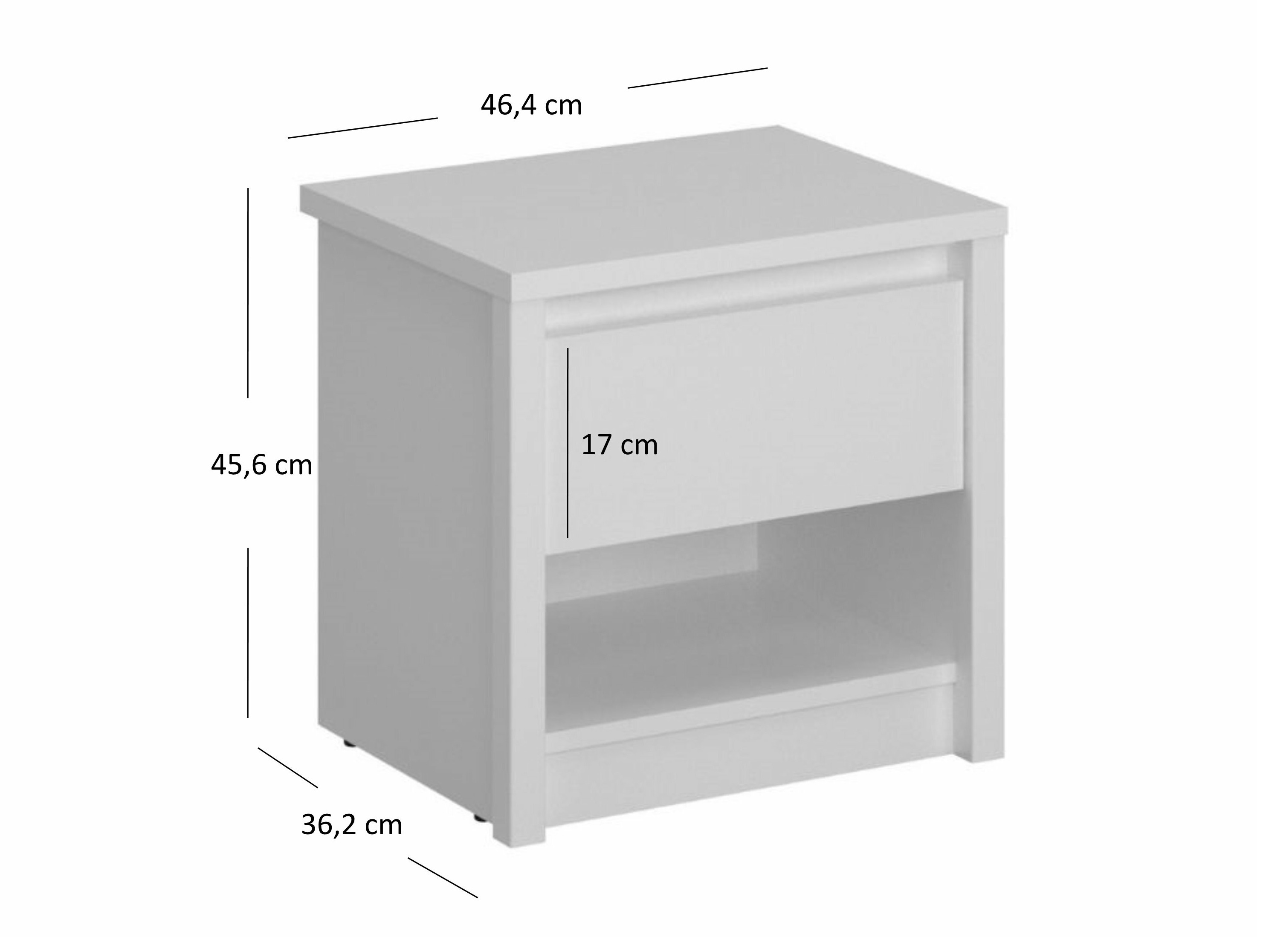 Yöpöytä Lomleve 114