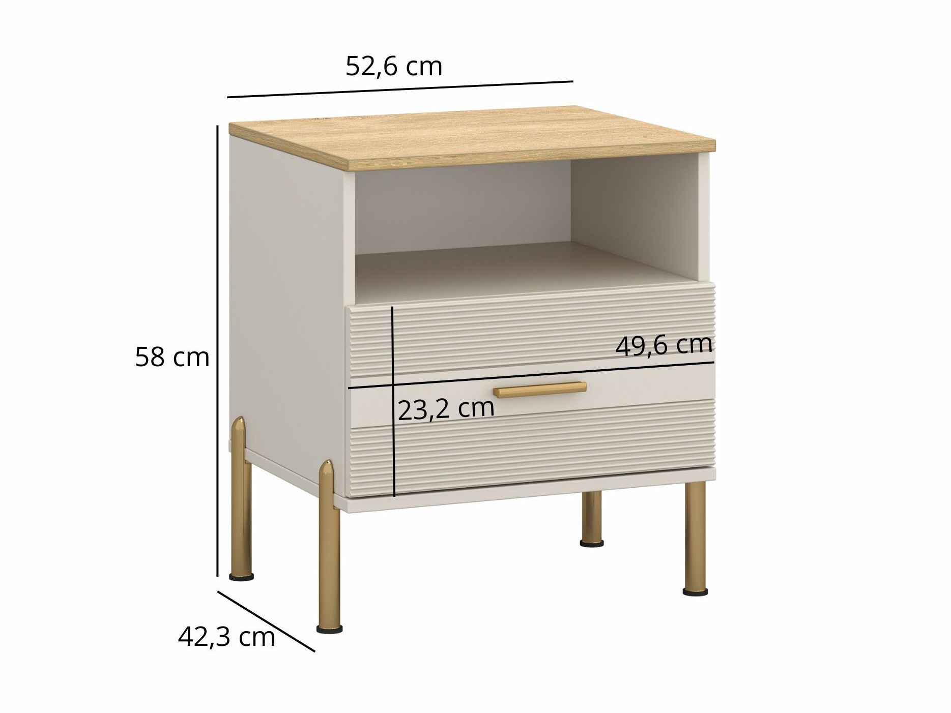 Yöpöytä Torliva 105