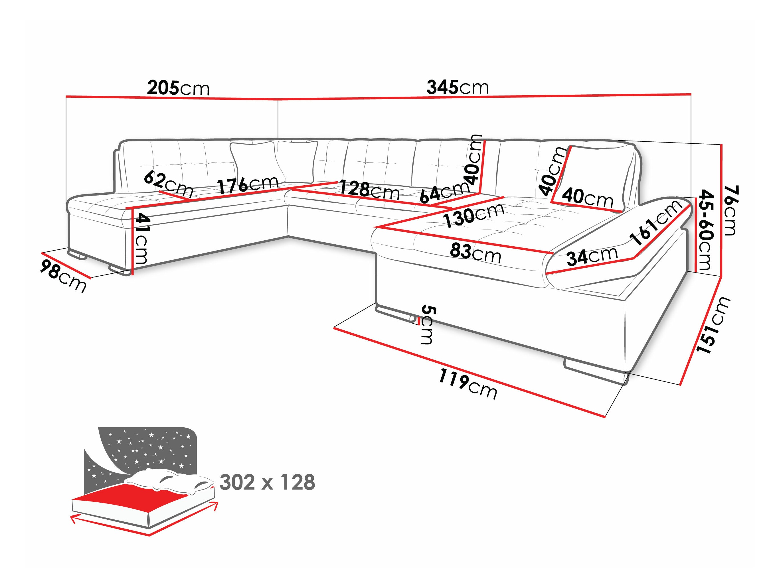 Kulmasohva Comfivo Tilia I (Soft 017 + Kronos 22 + Kronos 02)