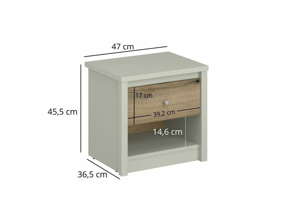 Yöpöytä Fentoli 120