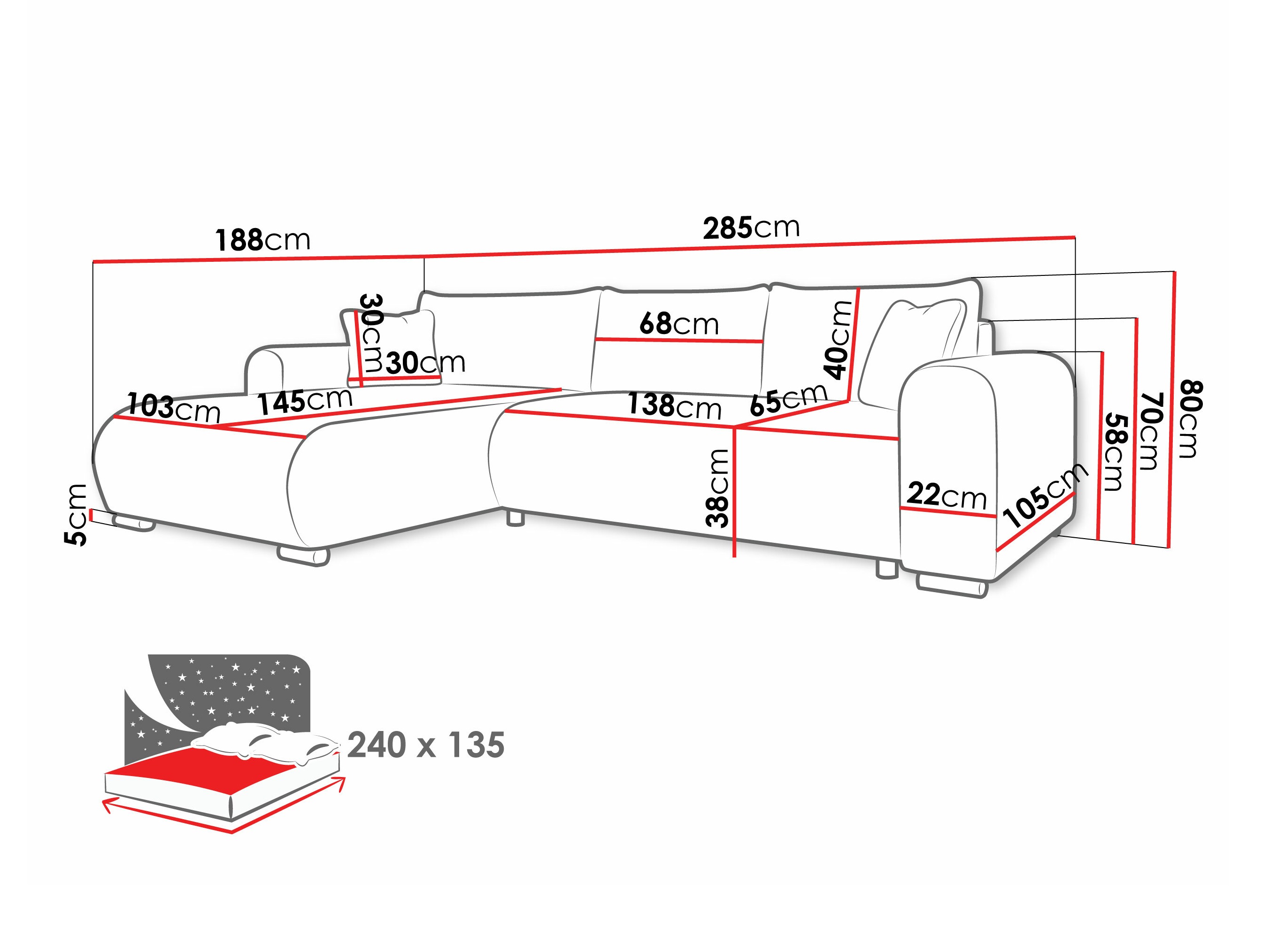 Kulmasohva Comfivo 410 (Poso 100)
