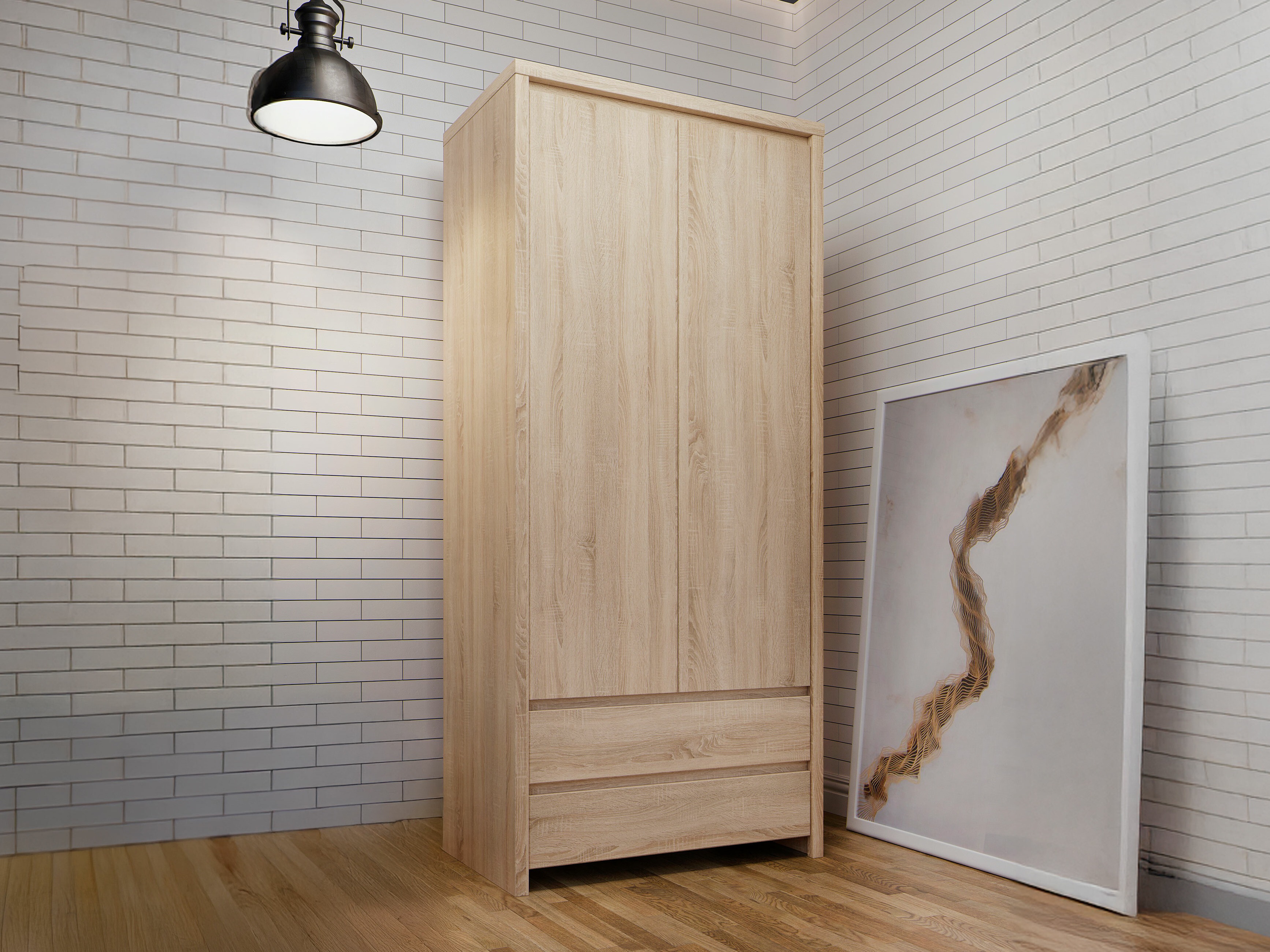 Vaatekaappi Nolroma 111 (Sonoma-tammi)