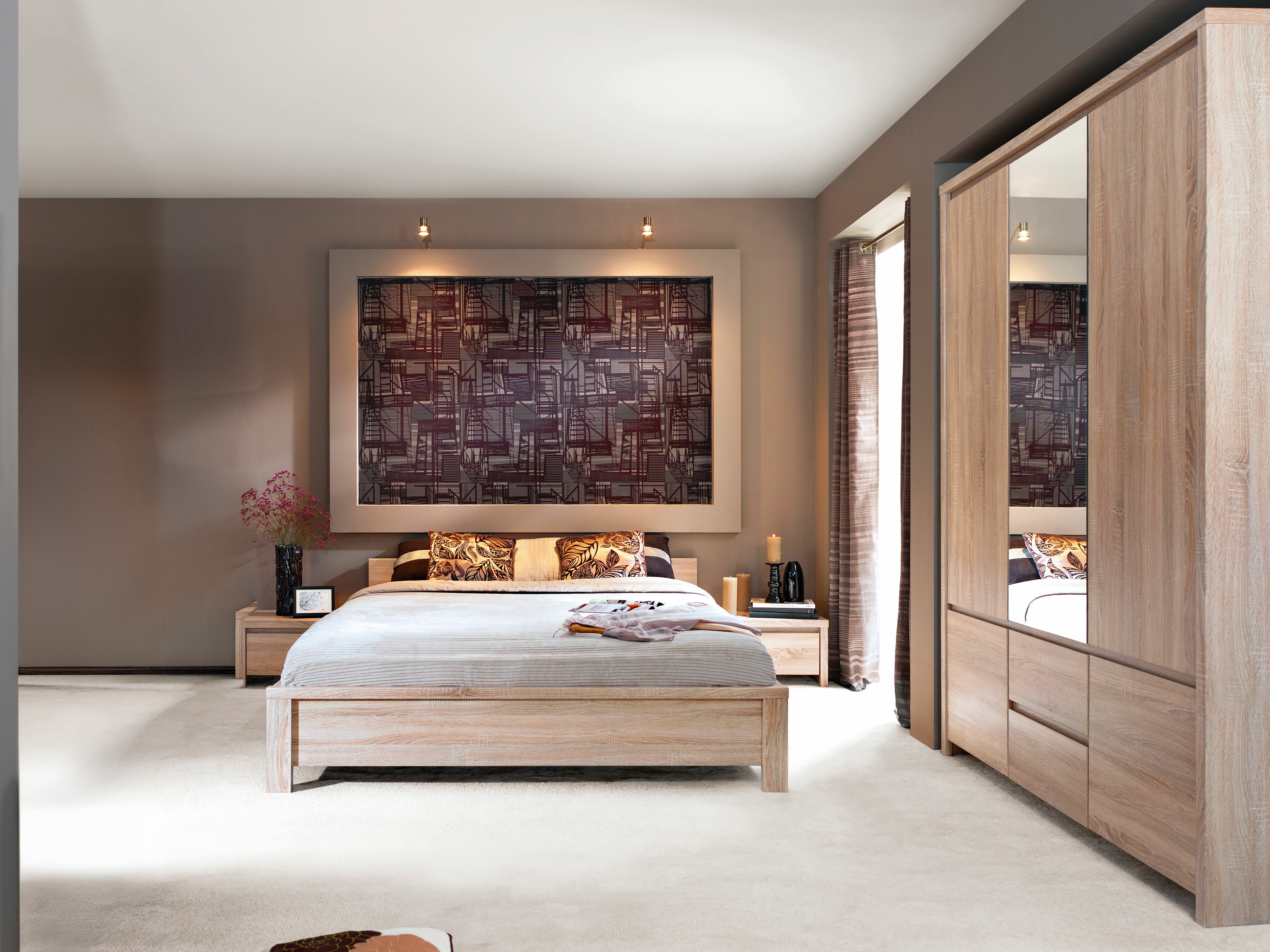 Vaatekaappi Nolroma 118 (Sonoma-tammi)