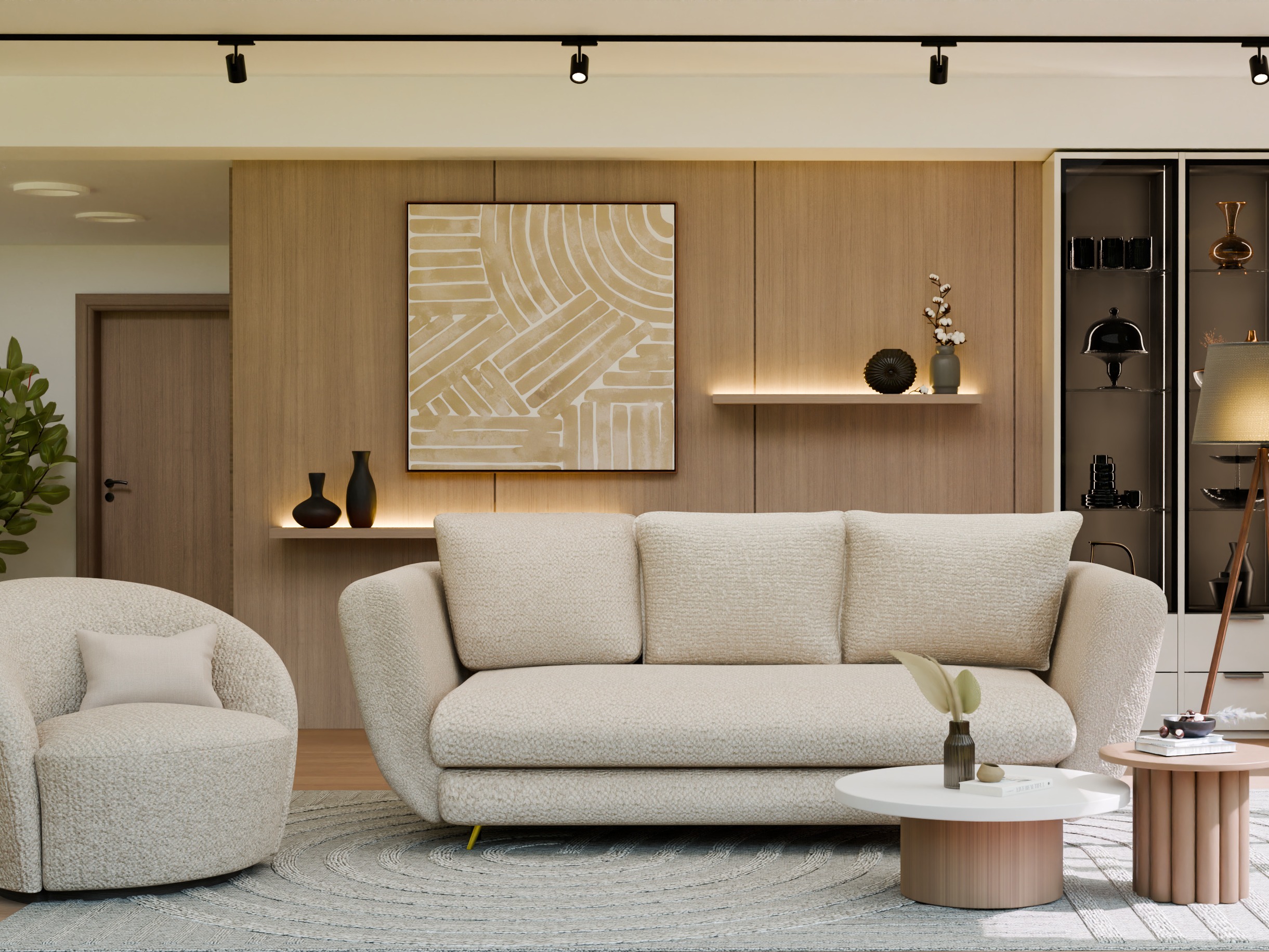 Vuodesohva Mandeville 354 (Kultainen + Musta)