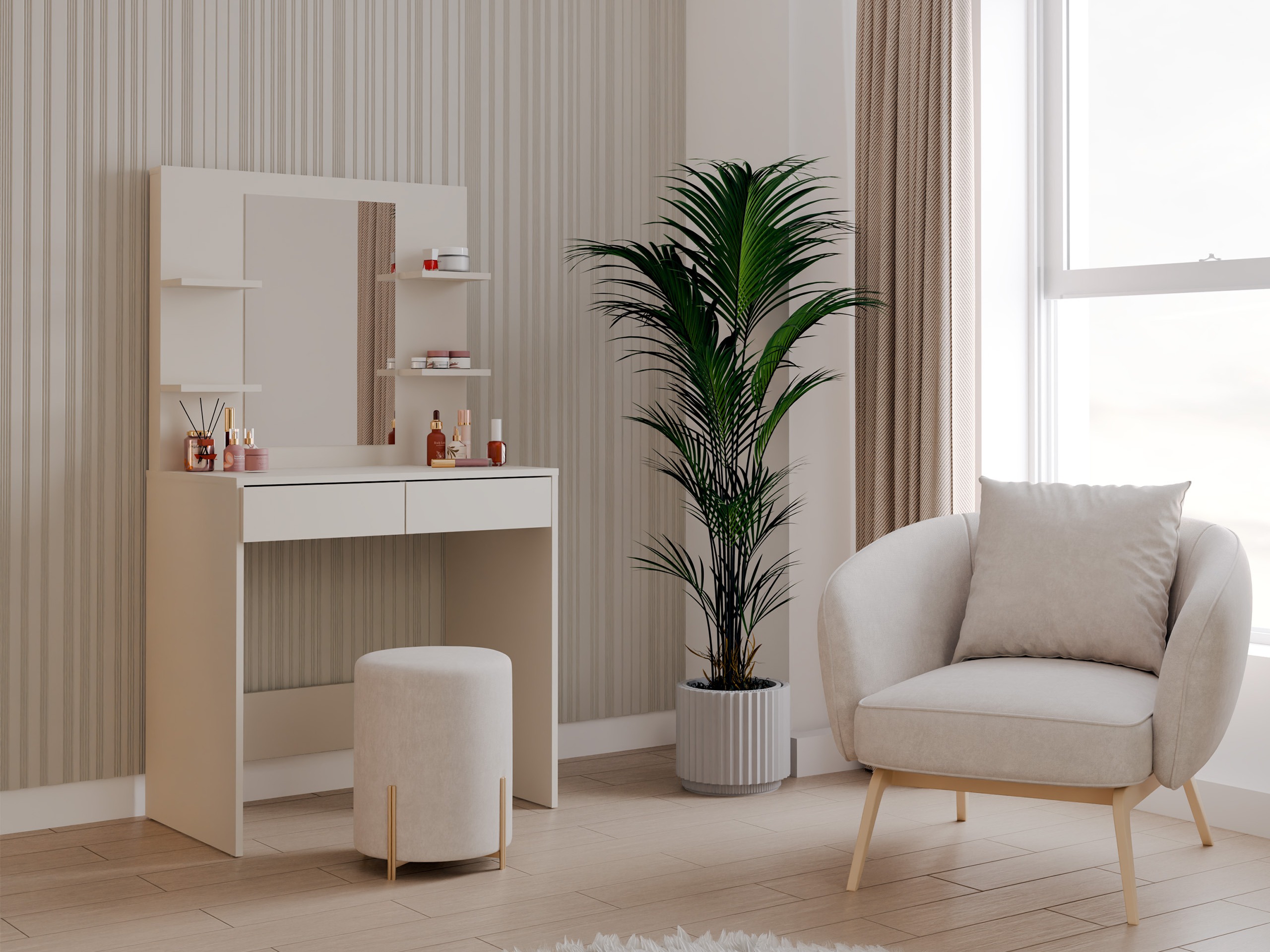 Kampauspöytä Mandeville 357