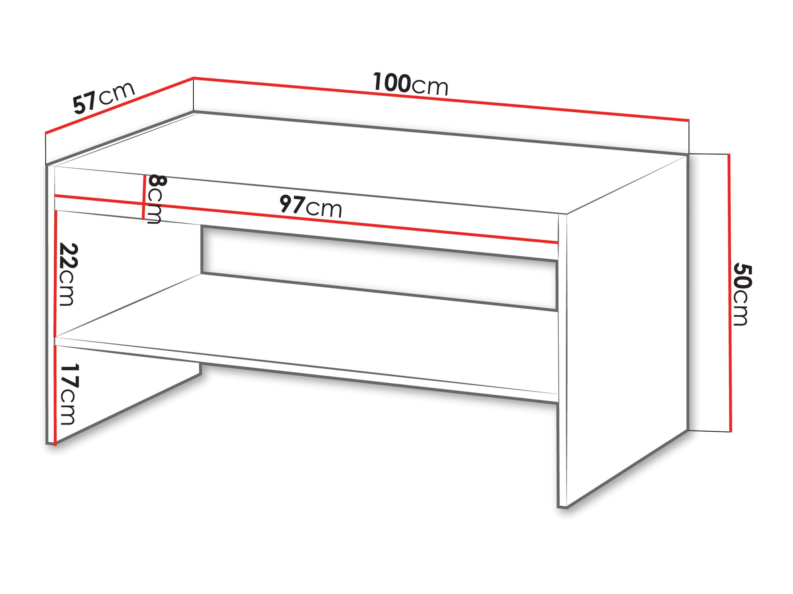 Sohvapöytä Evavese 107 (Beige)