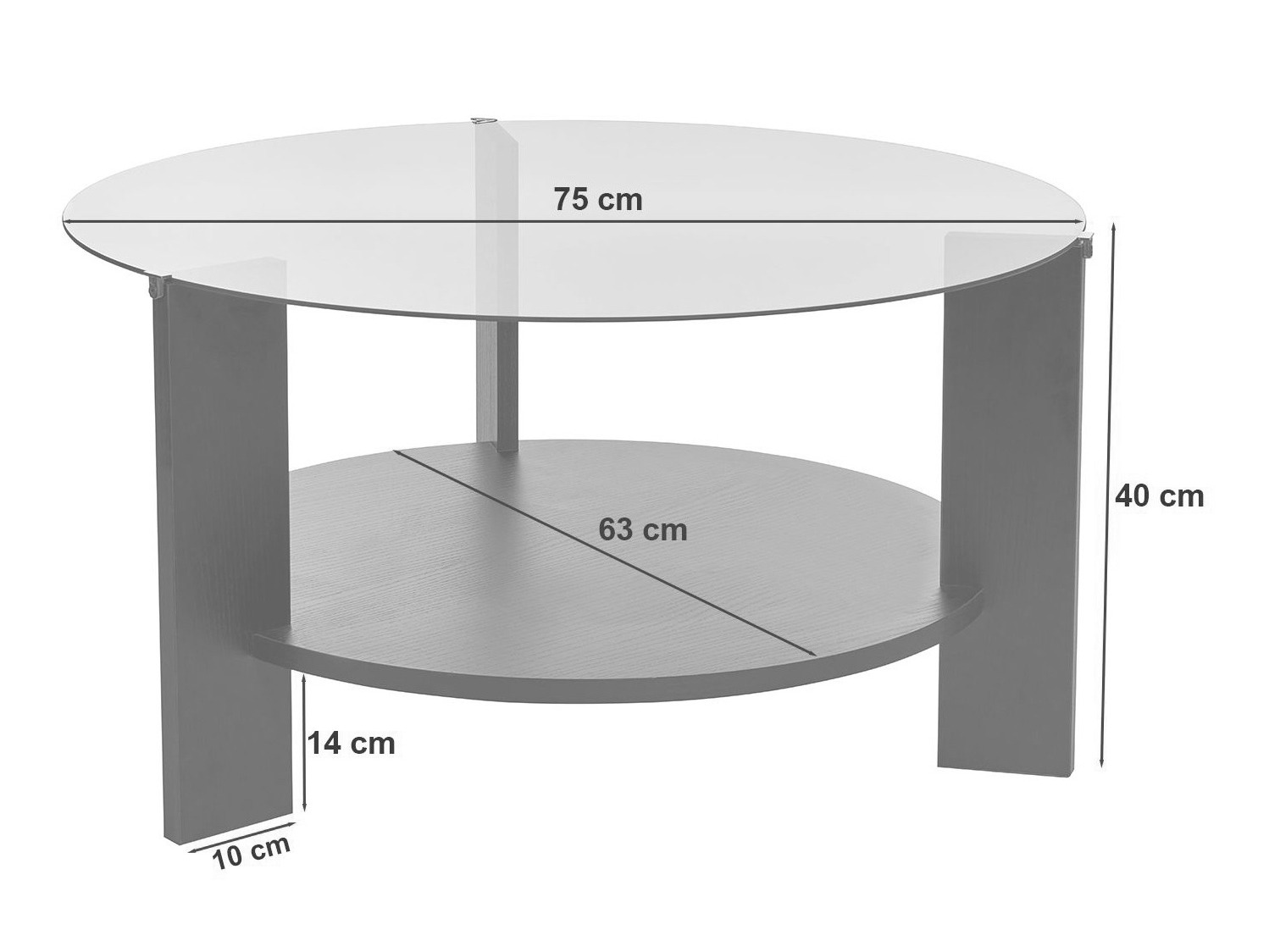 Sohvapöytä Novato 118 (II)