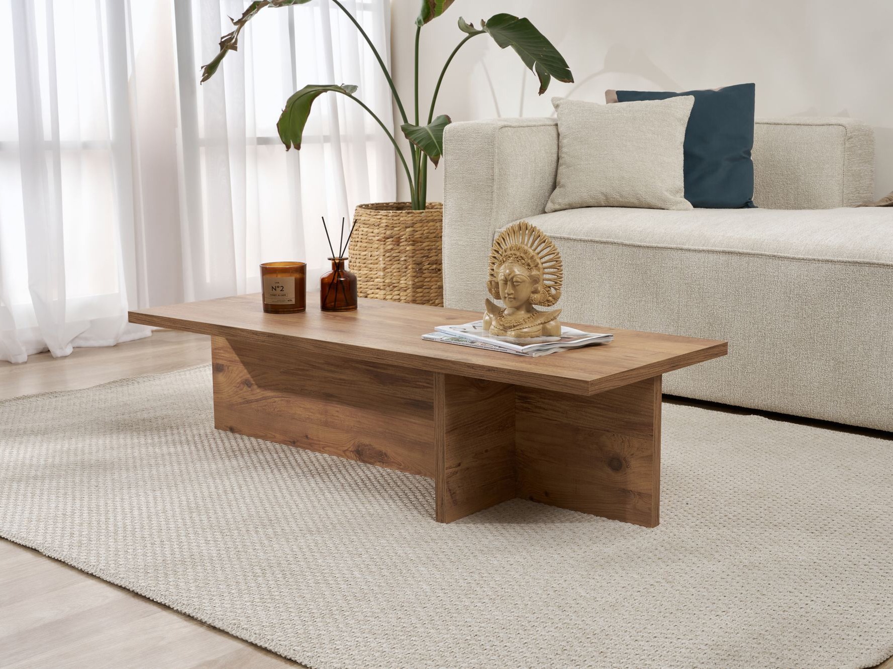 Sohvapöytä Novato 136 (Mänty)