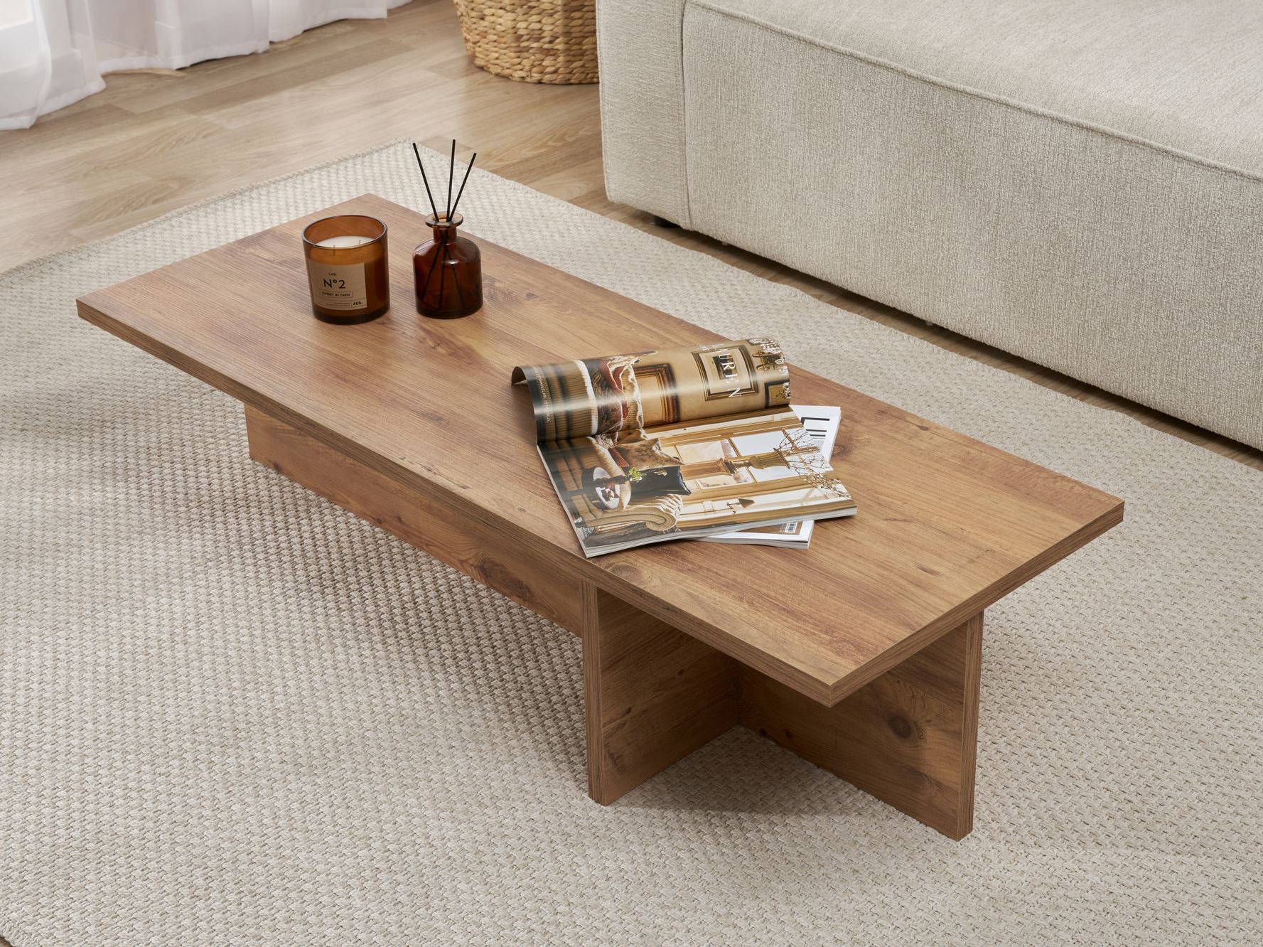 Sohvapöytä Novato 136 (Mänty)