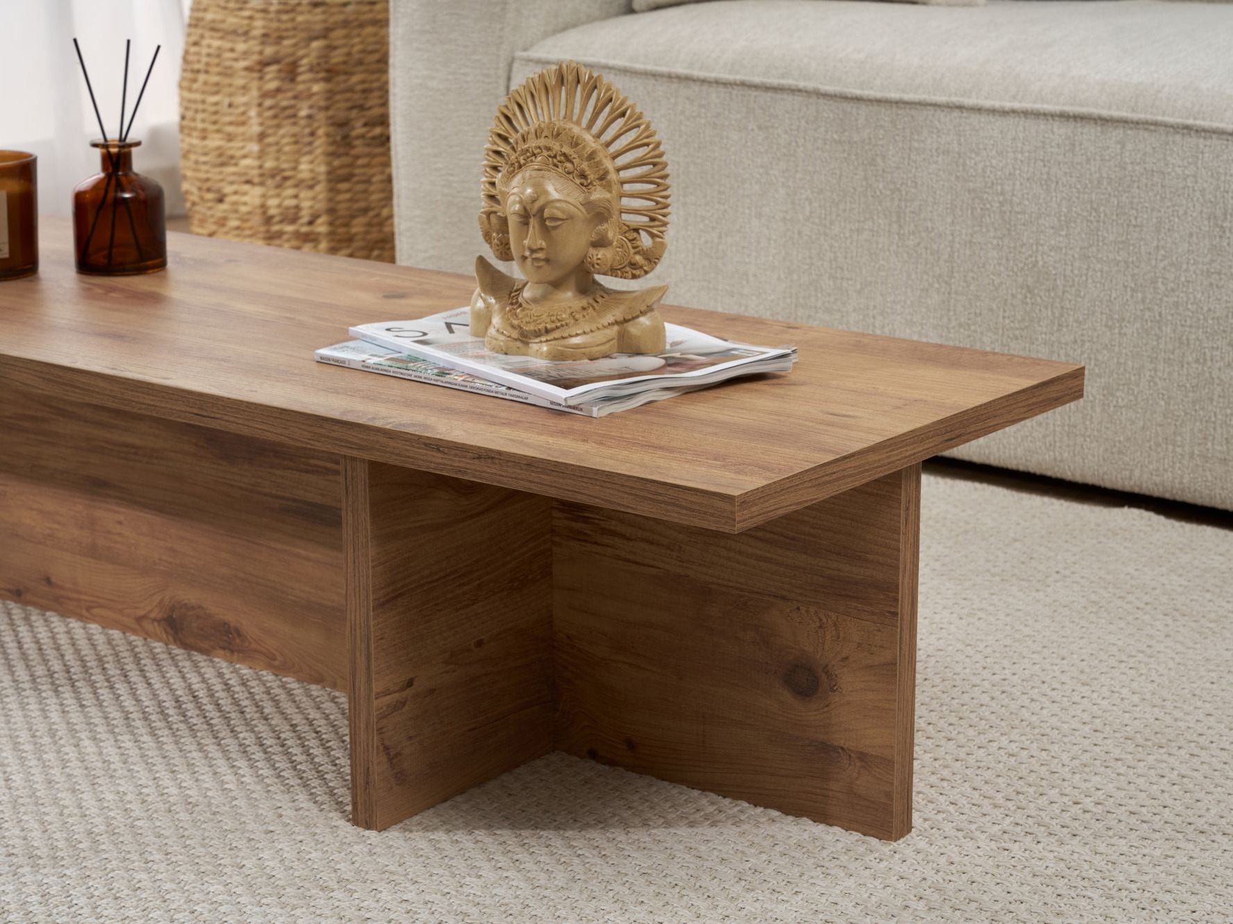 Sohvapöytä Novato 136 (Mänty)