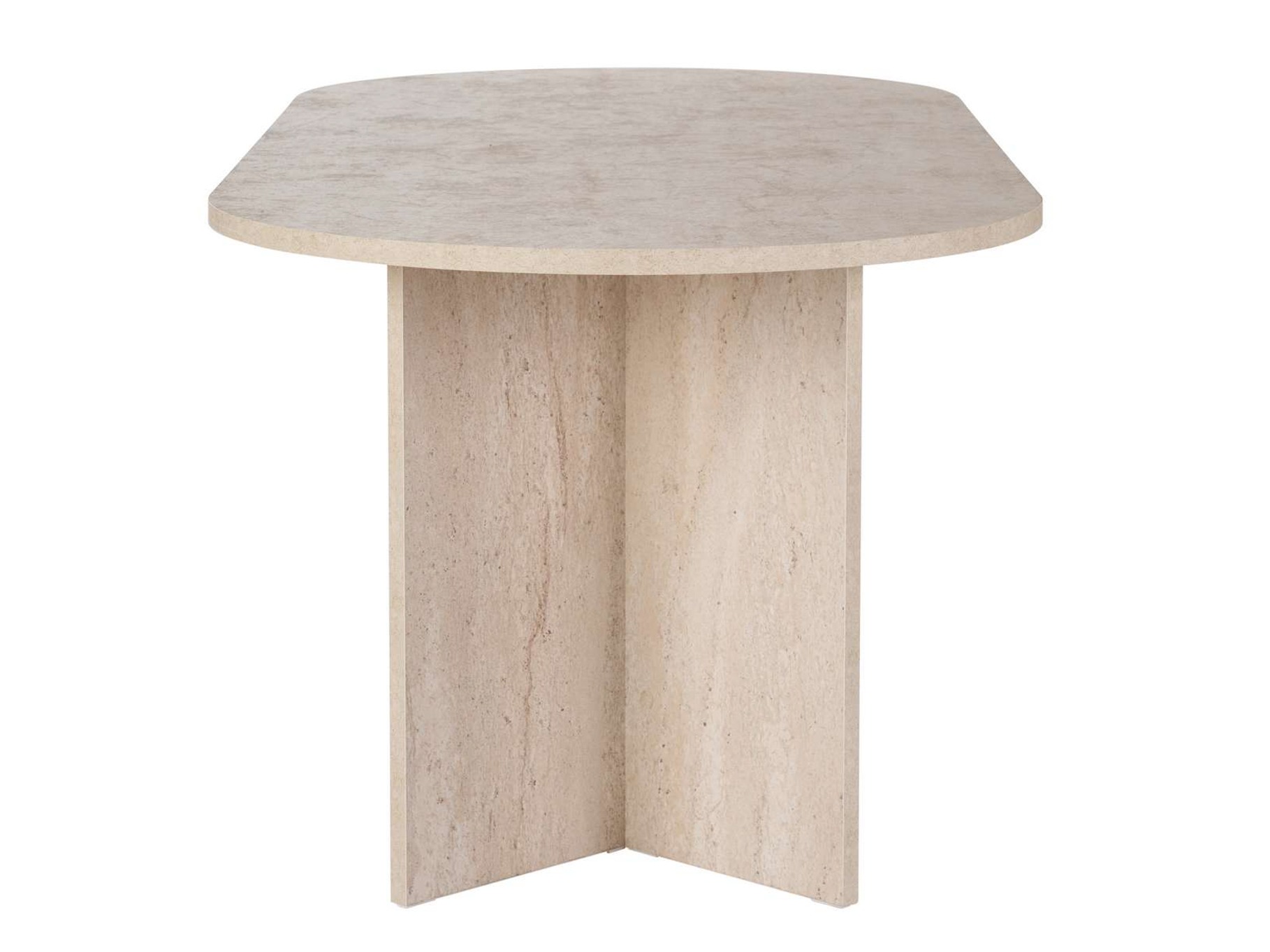 Pöytä Novato 138 (Kevyt travertiini)