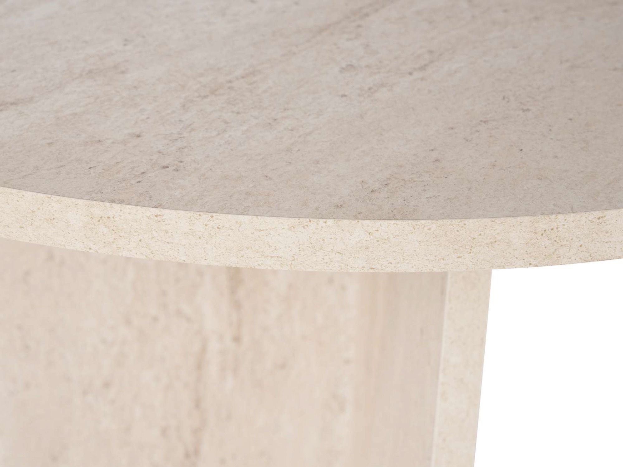 Pöytä Novato 138 (Kevyt travertiini)