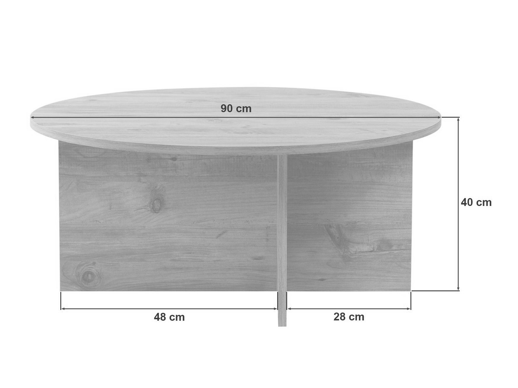 Sohvapöytä Novato 137 (Tammi)