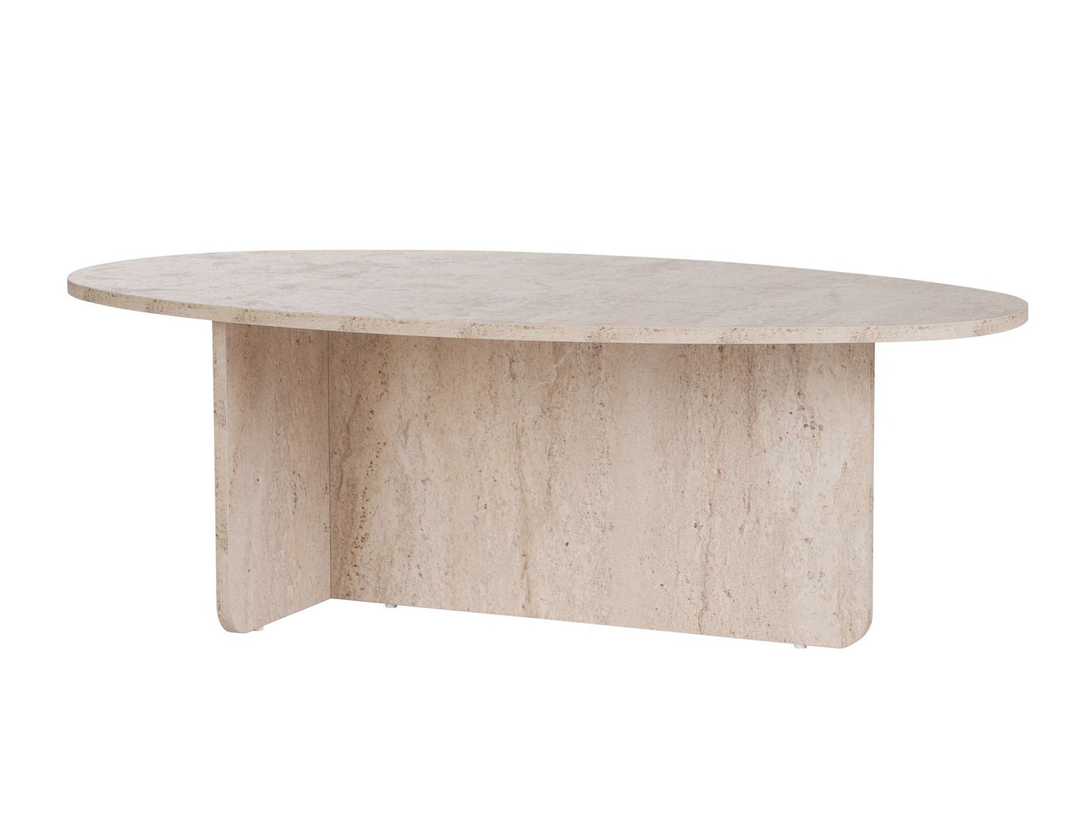 Sohvapöytä Novato 139 (Kevyt travertiini)
