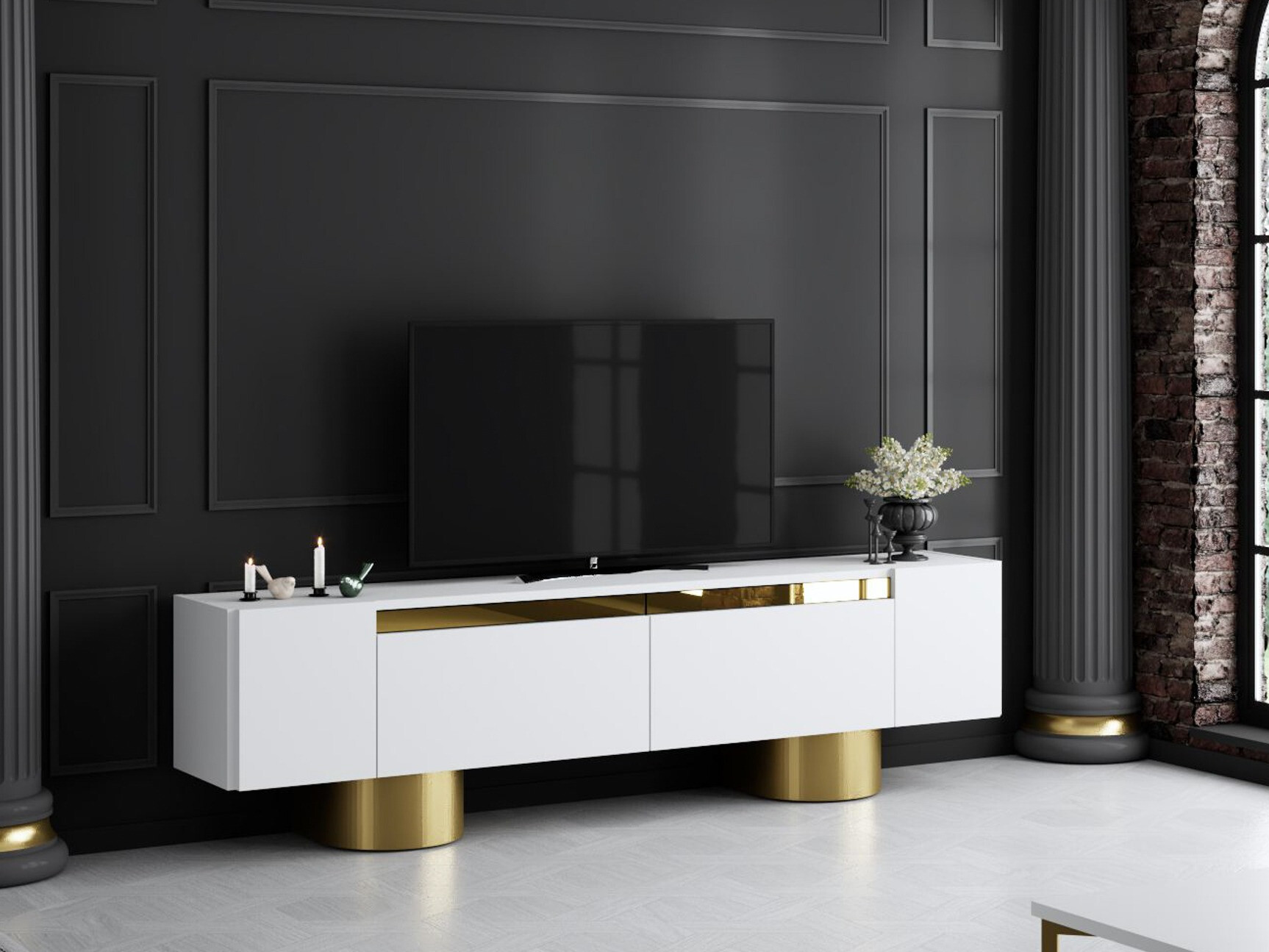 TV-taso Kailua 2669 (Valkoinen)