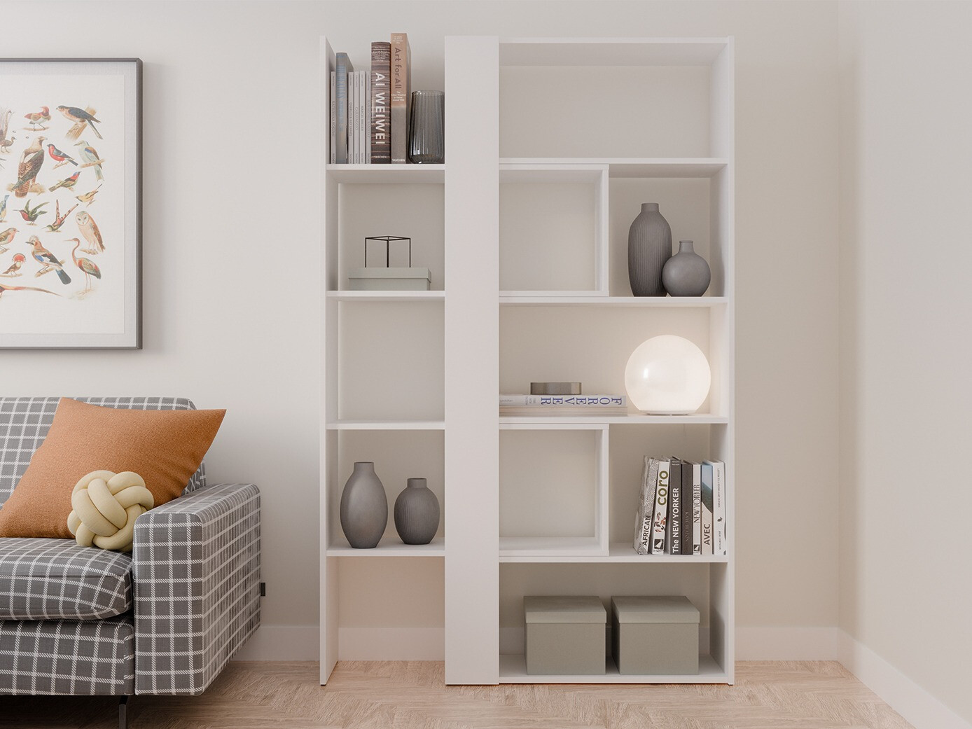 Hylly Ontario 145 (Valkoinen)