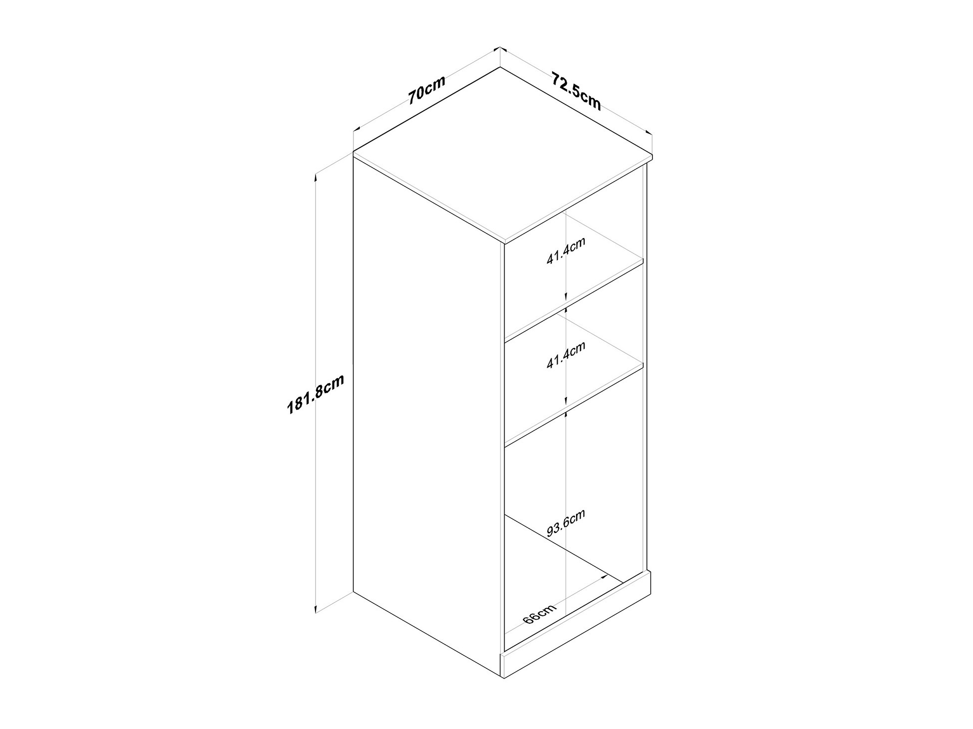 Kylpyhuonehylly Kailua 2672