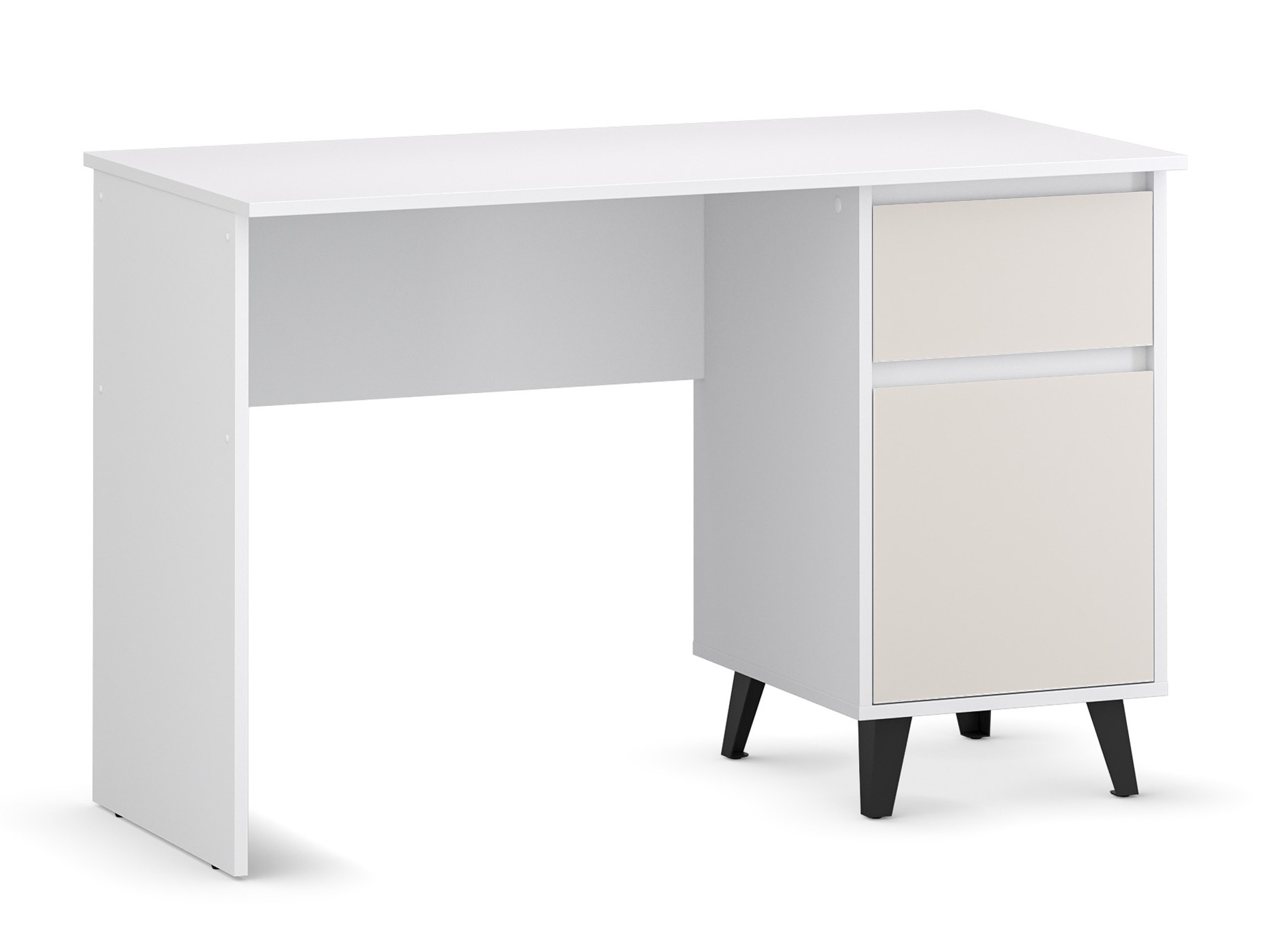 Työpöytä Tetena 100 (Valkoinen + Kashmir)