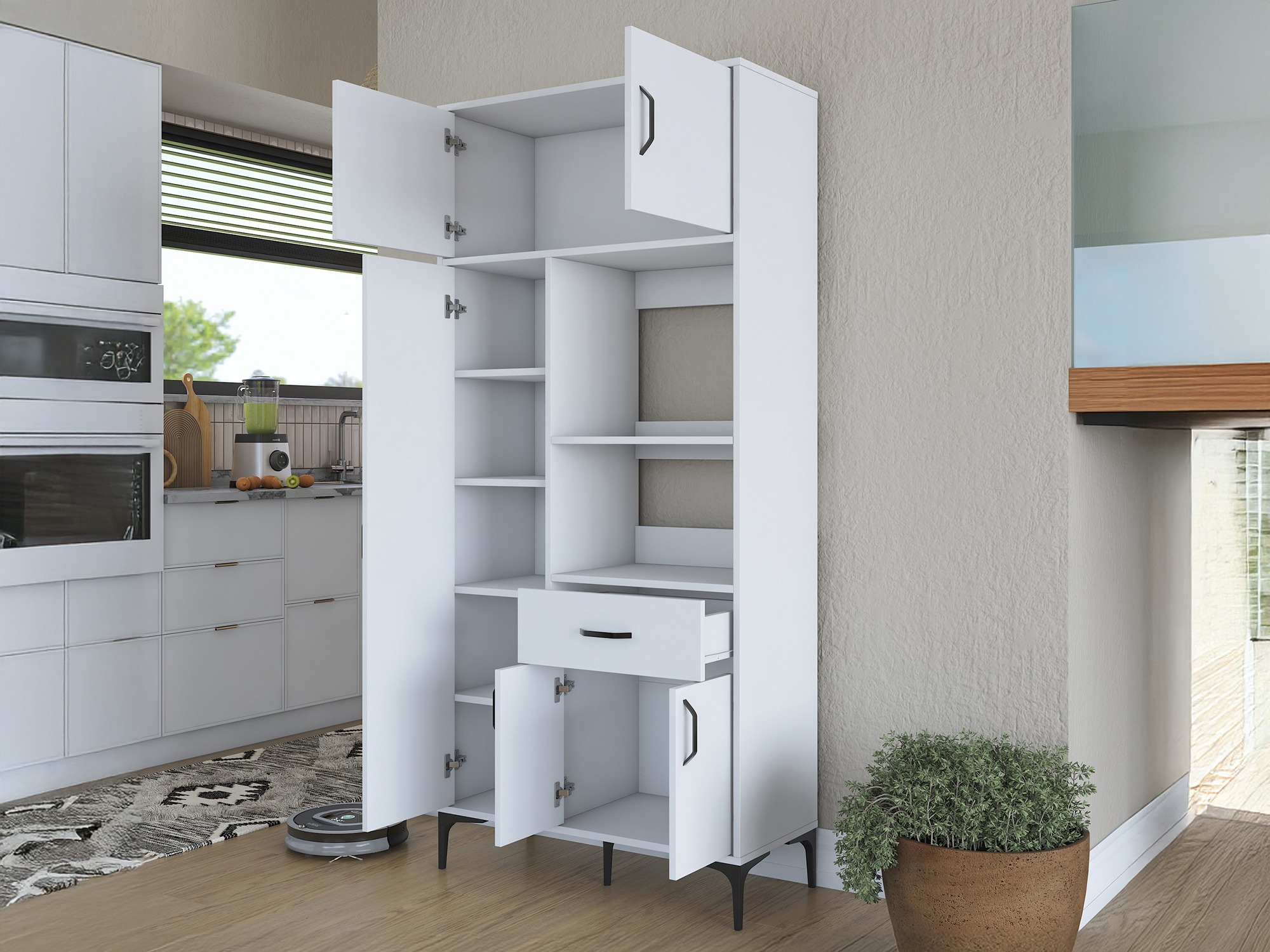 Monikäyttöinen huonekalu Asheboro 188