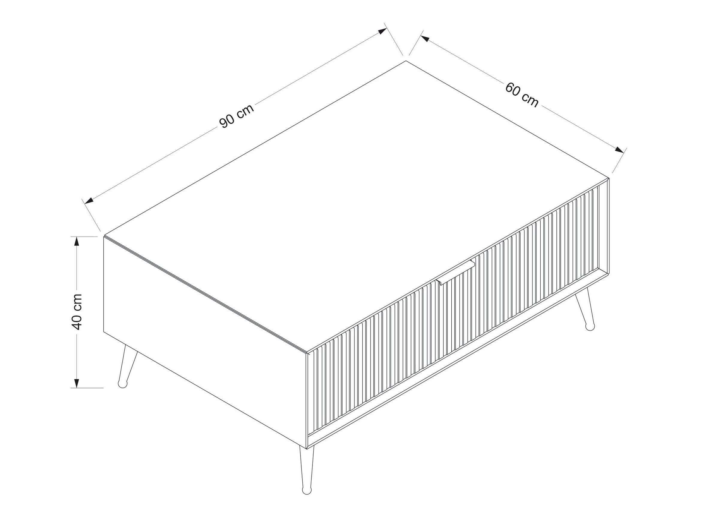 Sohvapöytä Kailua 2692