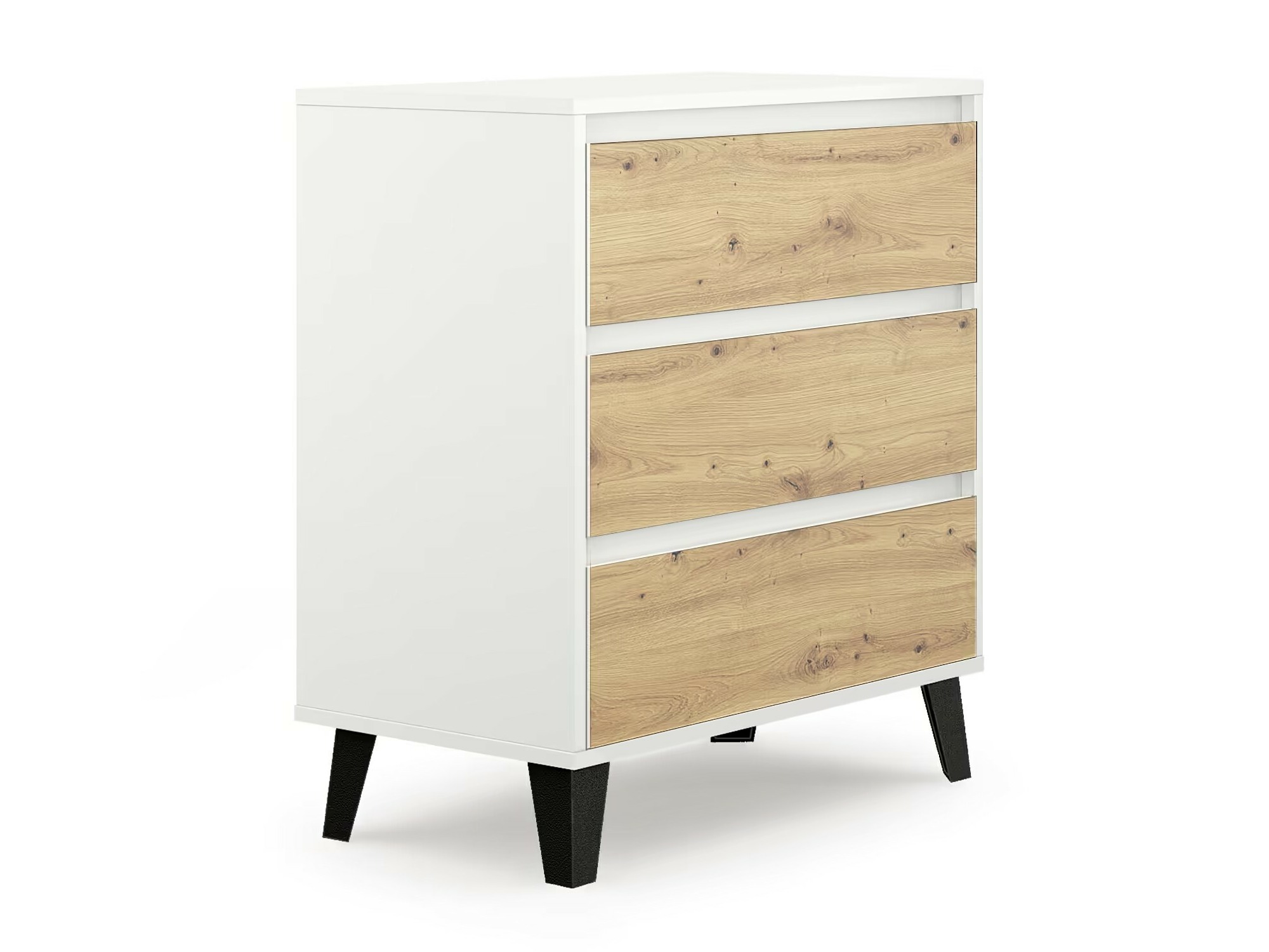 Lipasto Tetena 102 (Valkoinen + Artisaanitammi)