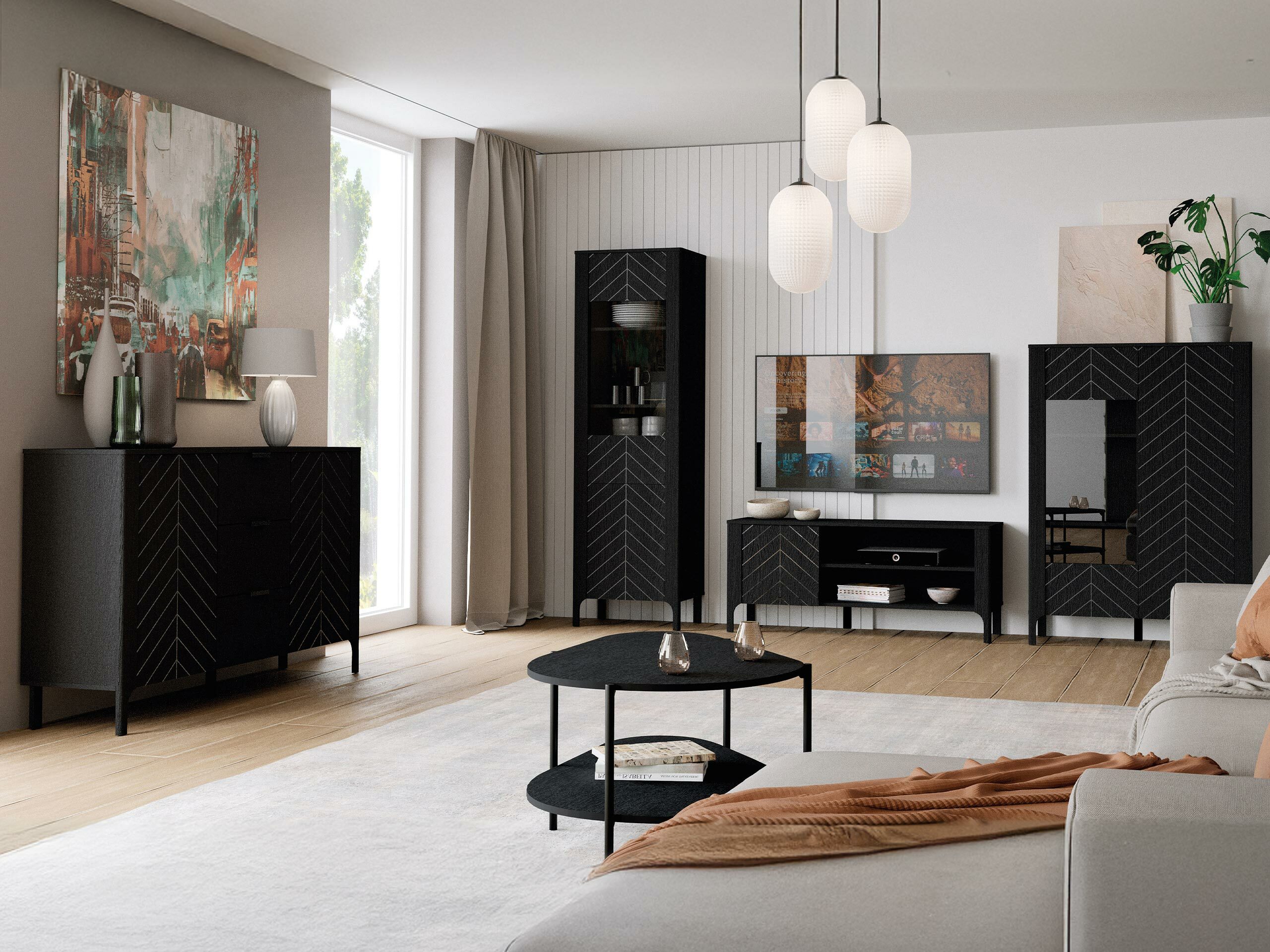 Sohvapöytä Mavtoru 109 (Musta)