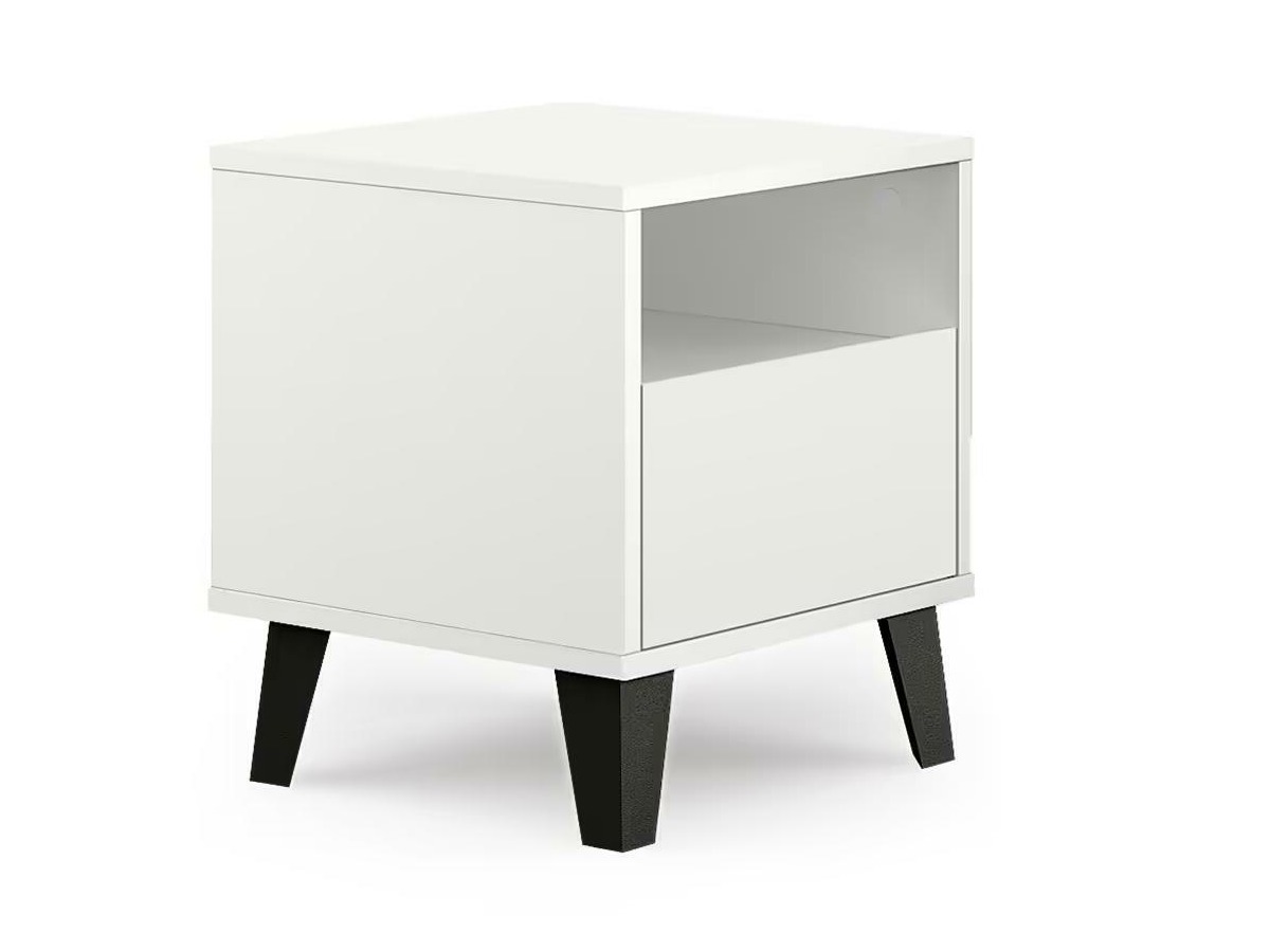 Yöpöytä Tetena 105 (Valkoinen)