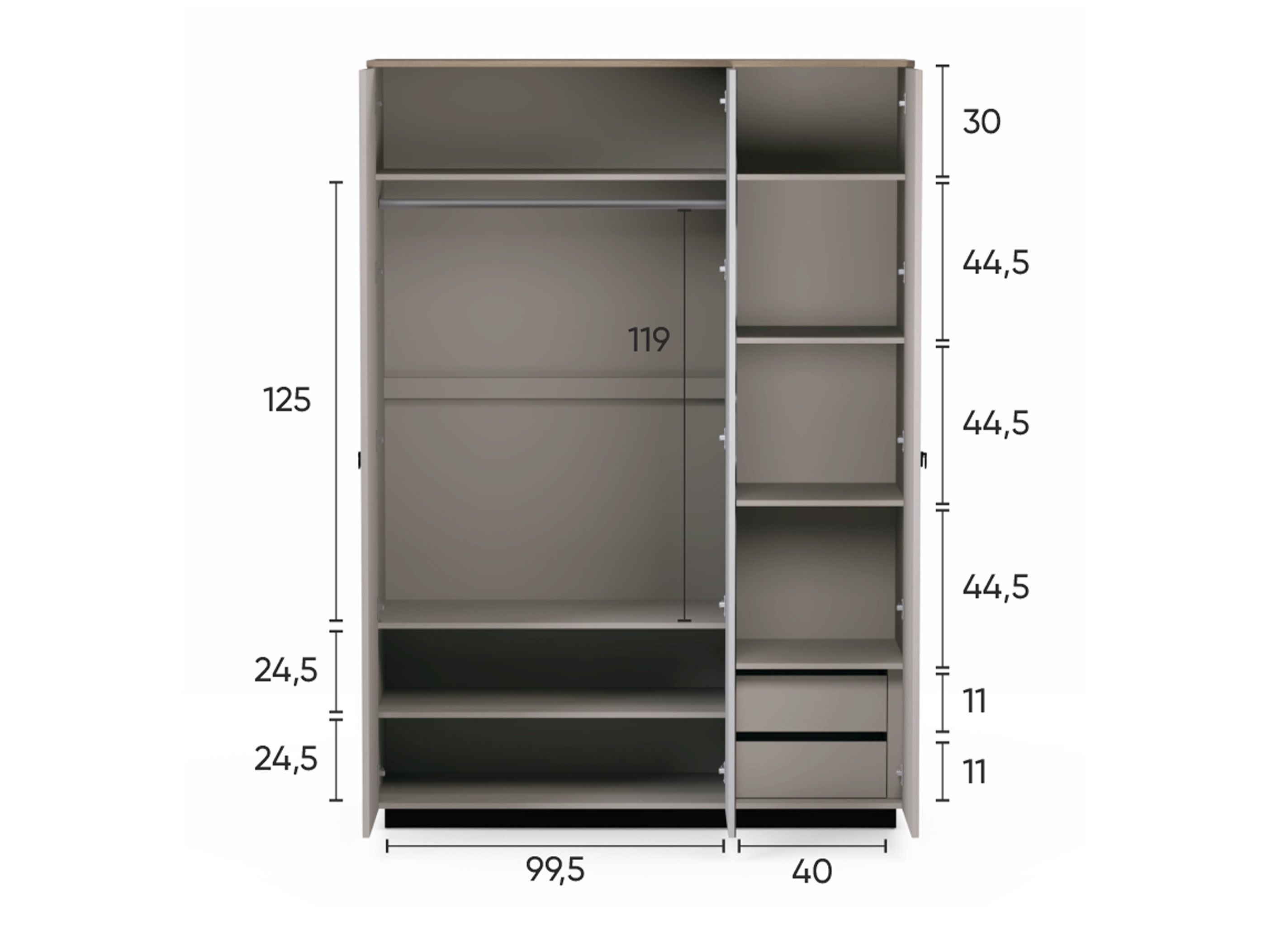 Makuuhuonesetti Evadali 124 (Ei saatavilla)