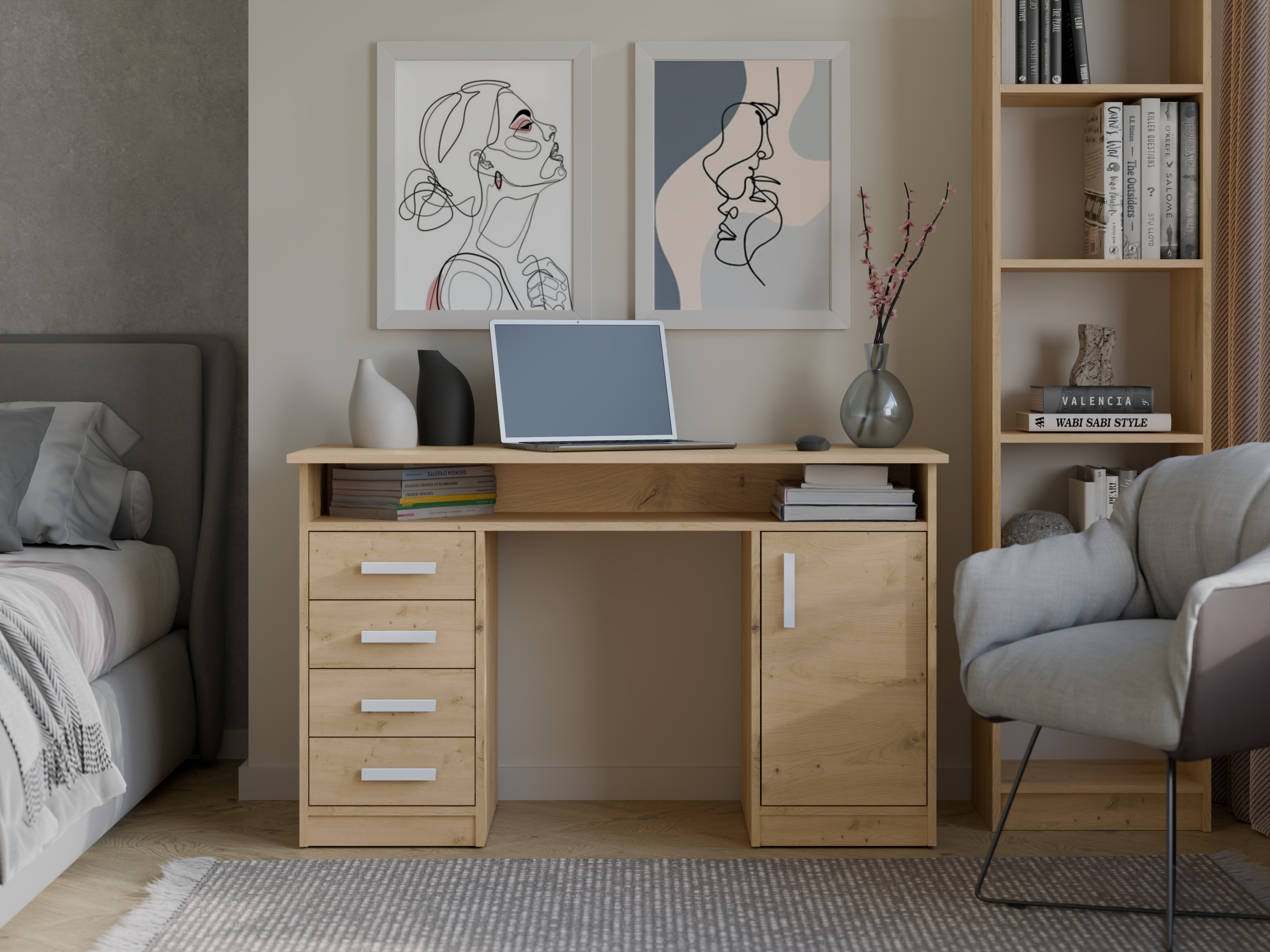 Työpöytä Mandeville 329 (Artisan aok)