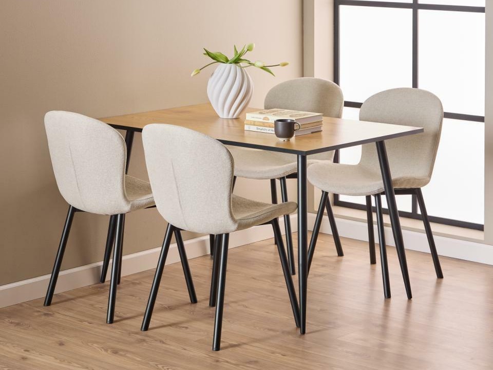 Pöytä Norsica 289 (Villi tammi + Musta)