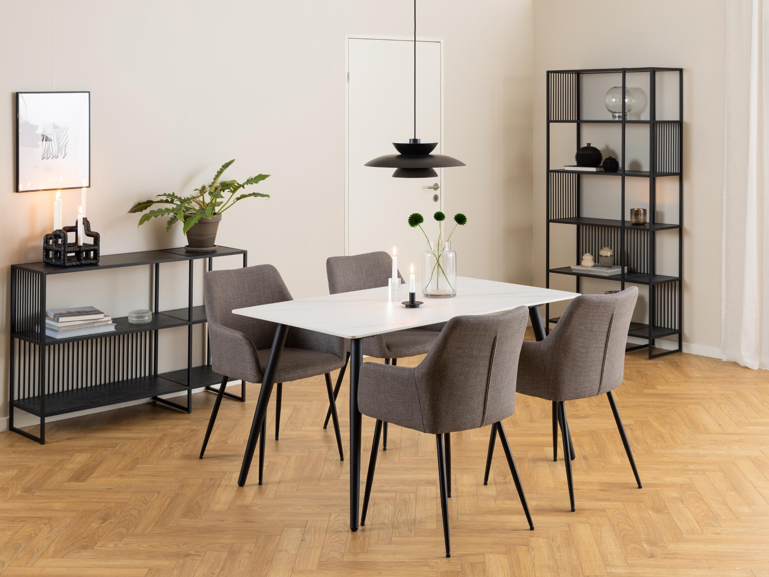 Pöytä Norsica 588 (Valkoinen marmori)