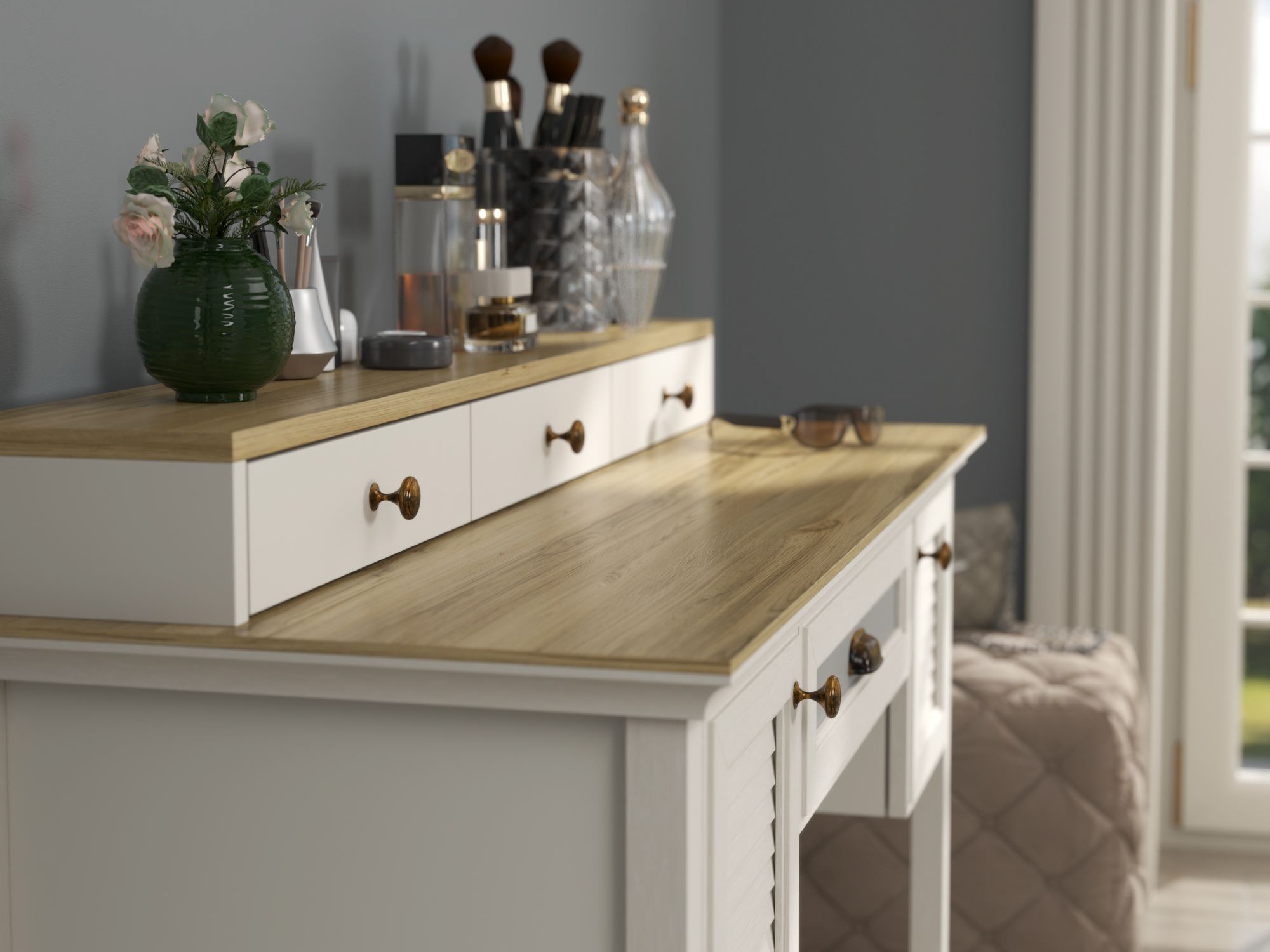 Kampauspöytä Melvero 114