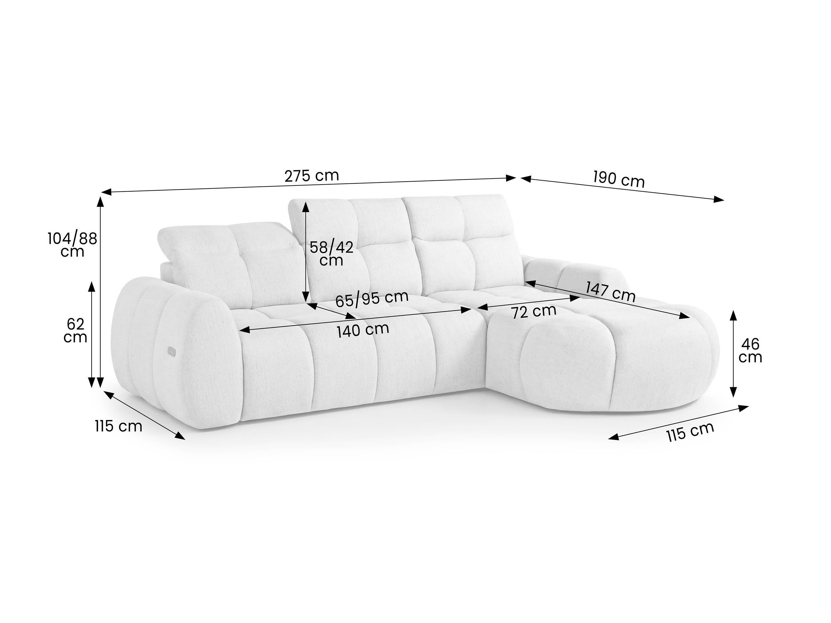 Kulmasohva Margate 137 (Raven 86)