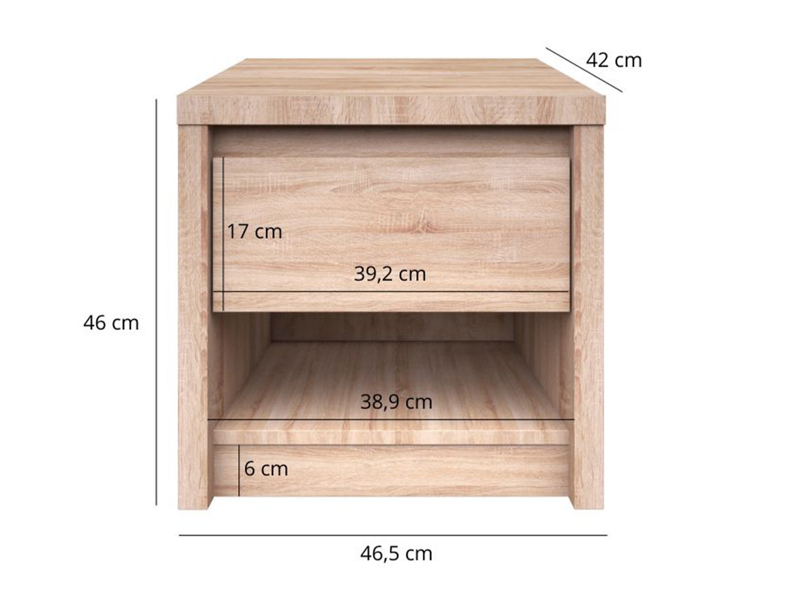 Yöpöytä Vesetre 115