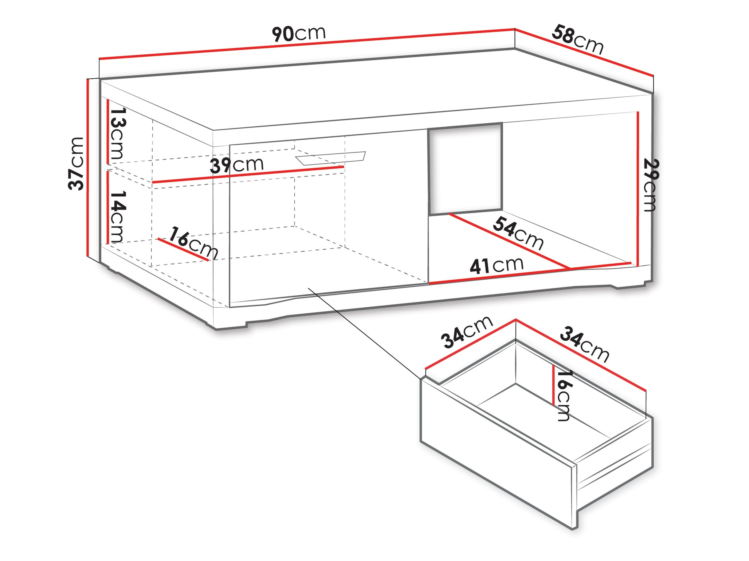 Sohvapöytä Elisale 109