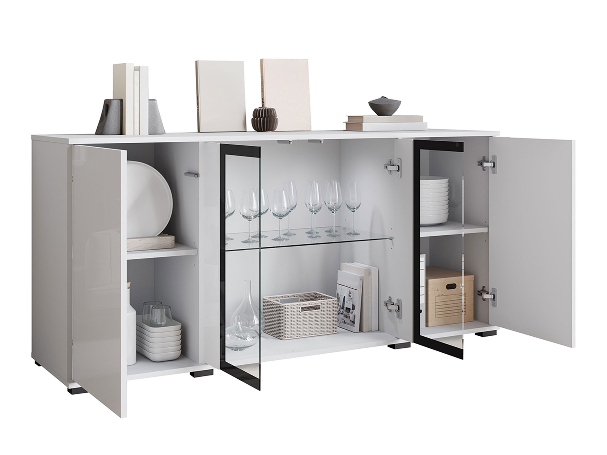 Senkki Torcame 102 (Wotan tammi + Kiiltävä valkoinen)