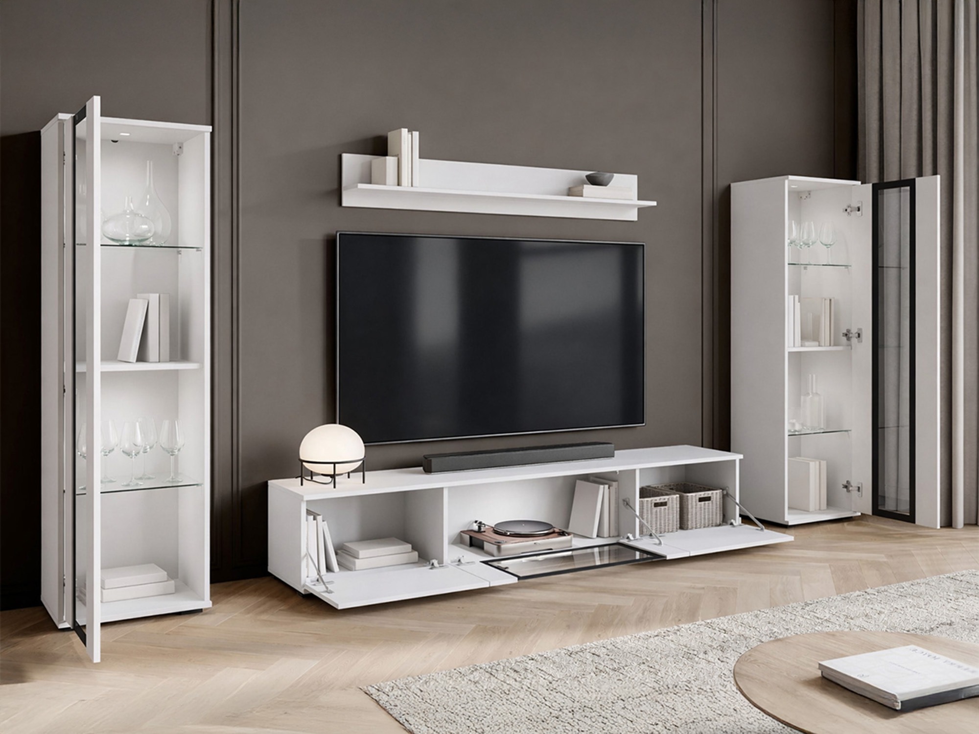 Olohuonesetti Torcame 103 (Musta)