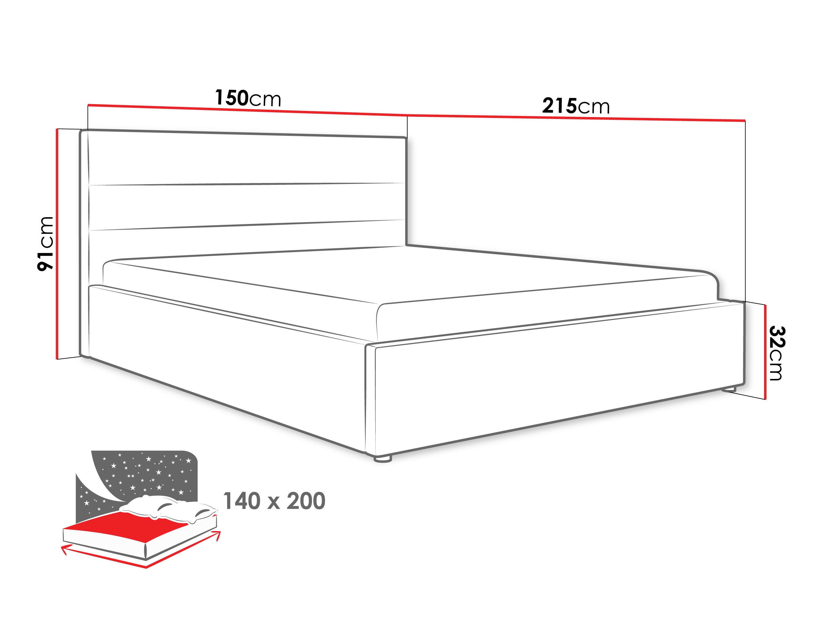 Sänky Comfivo 454 (Hlr 05)